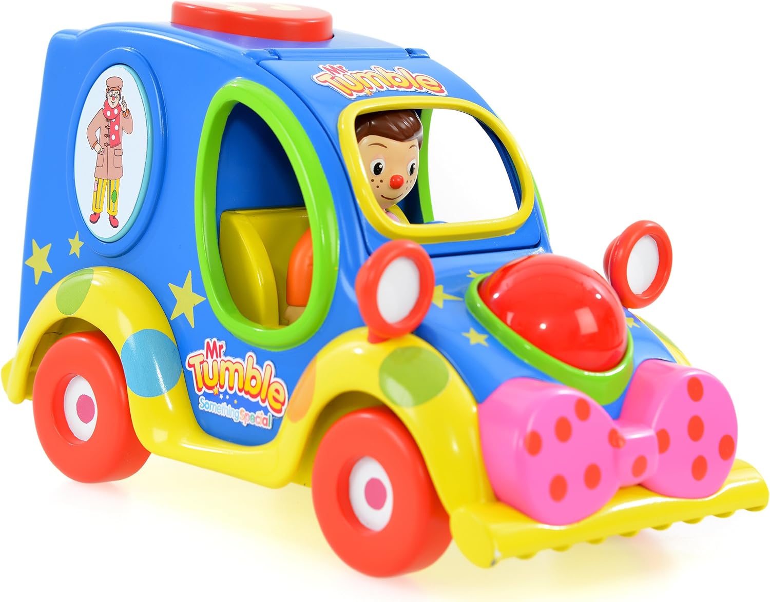 Mr Tumble Fun Sounds Musical Car - Interactive Vehicle with Lights, Sounds & Makaton Cards 1