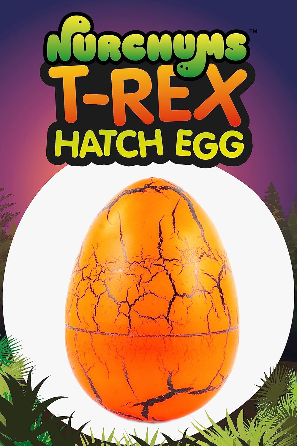 Keycraft Nurchums Large T-Rex Hatching Egg - Grow & Hatch Dinosaur Toy for Kids 2