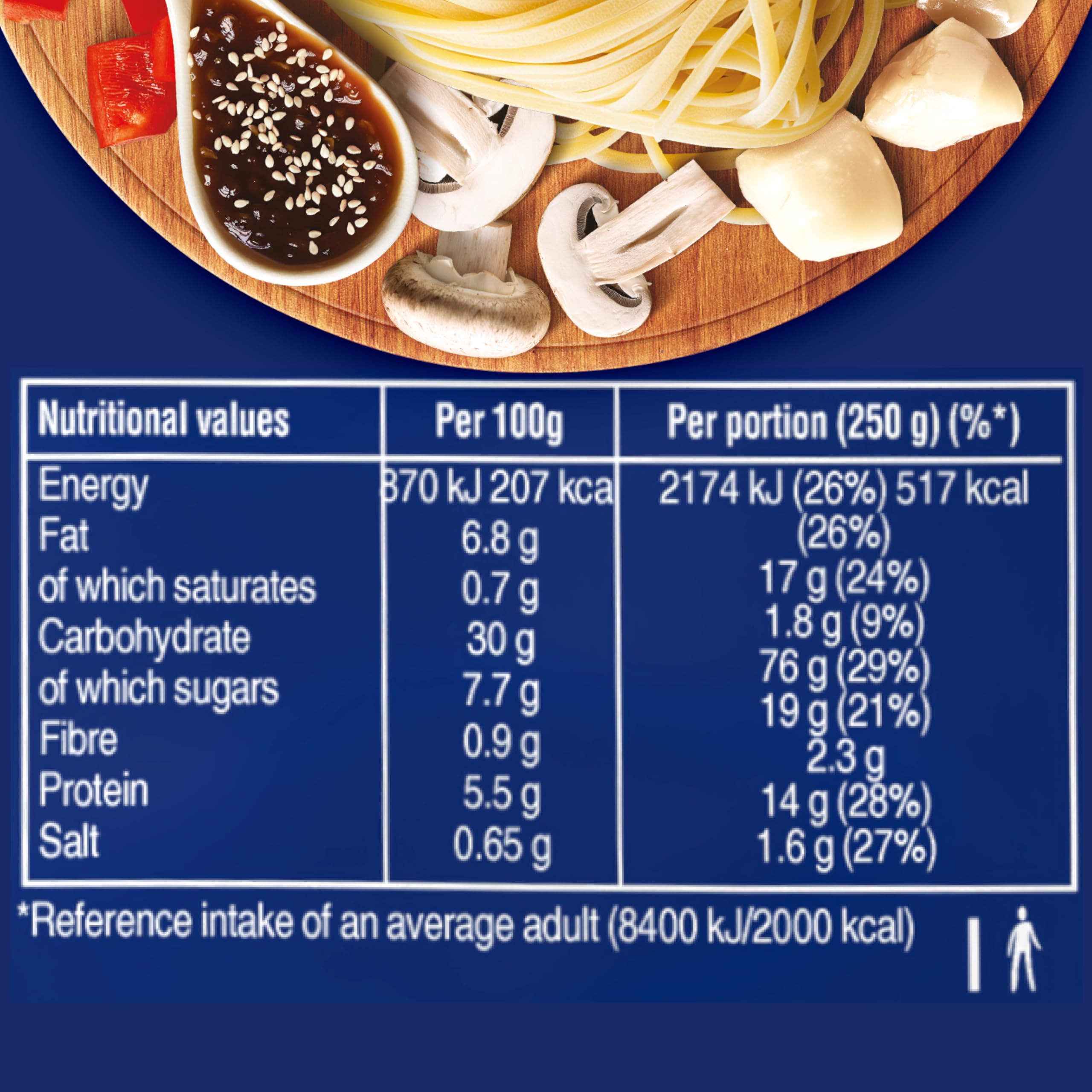 Ben's Original Japanese Teriyaki Noodles - Ready Meal for 1 | Vegetarian | 90 Second Cook Time | 6 x 250g 8