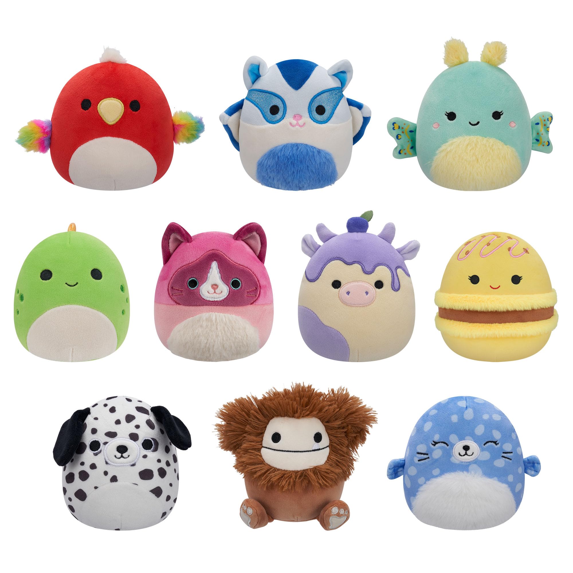 Squishmallows 10-Pack Plush Set - 5-inch Assortment (Amazon Exclusive) 1