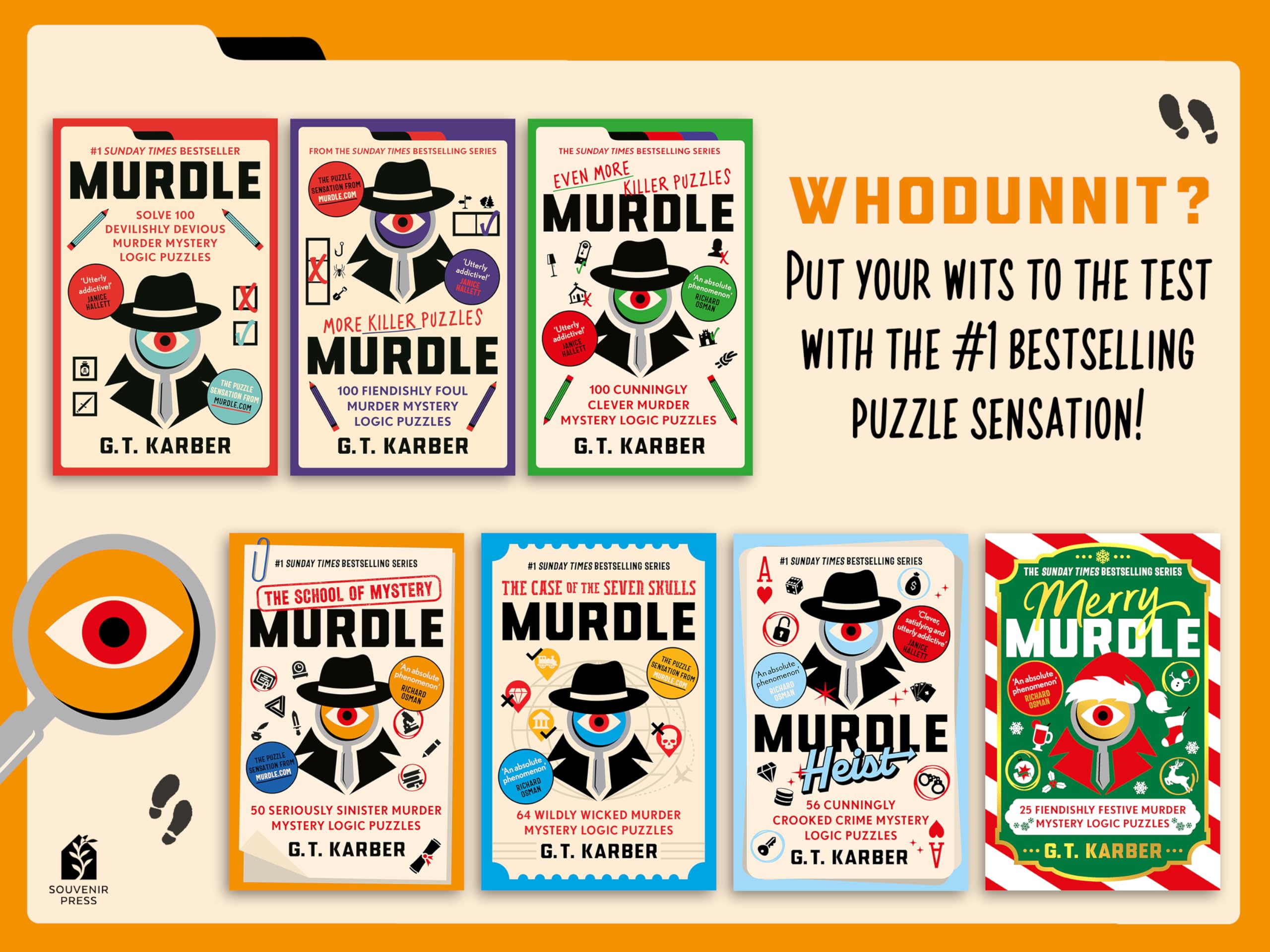 Souvenir Press Murdle: The School of Mystery | Sunday Times Bestselling Series | Paperback 5