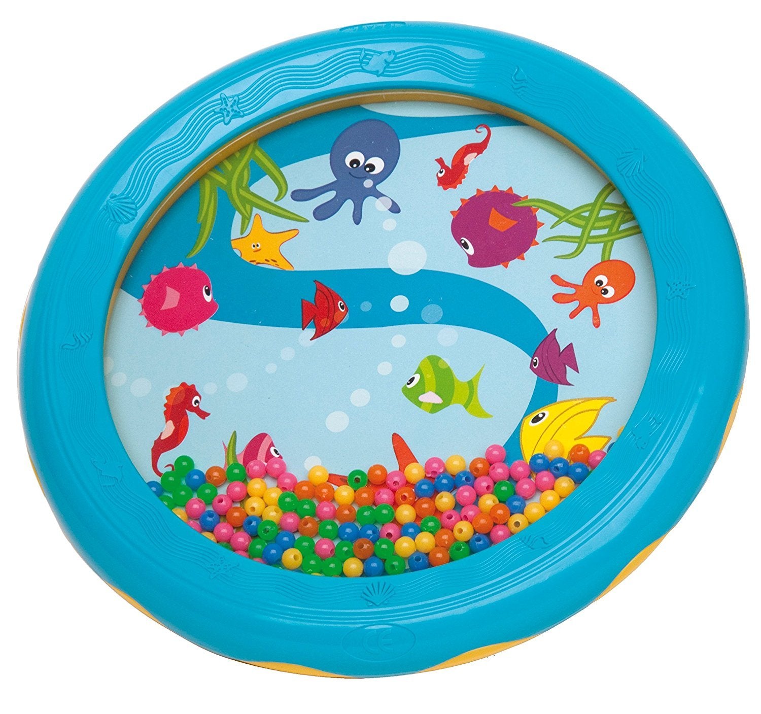 Halilit Ocean Drum - Sensory Percussion Toy for Toddlers | Ages 12 Months+ | BPA Free