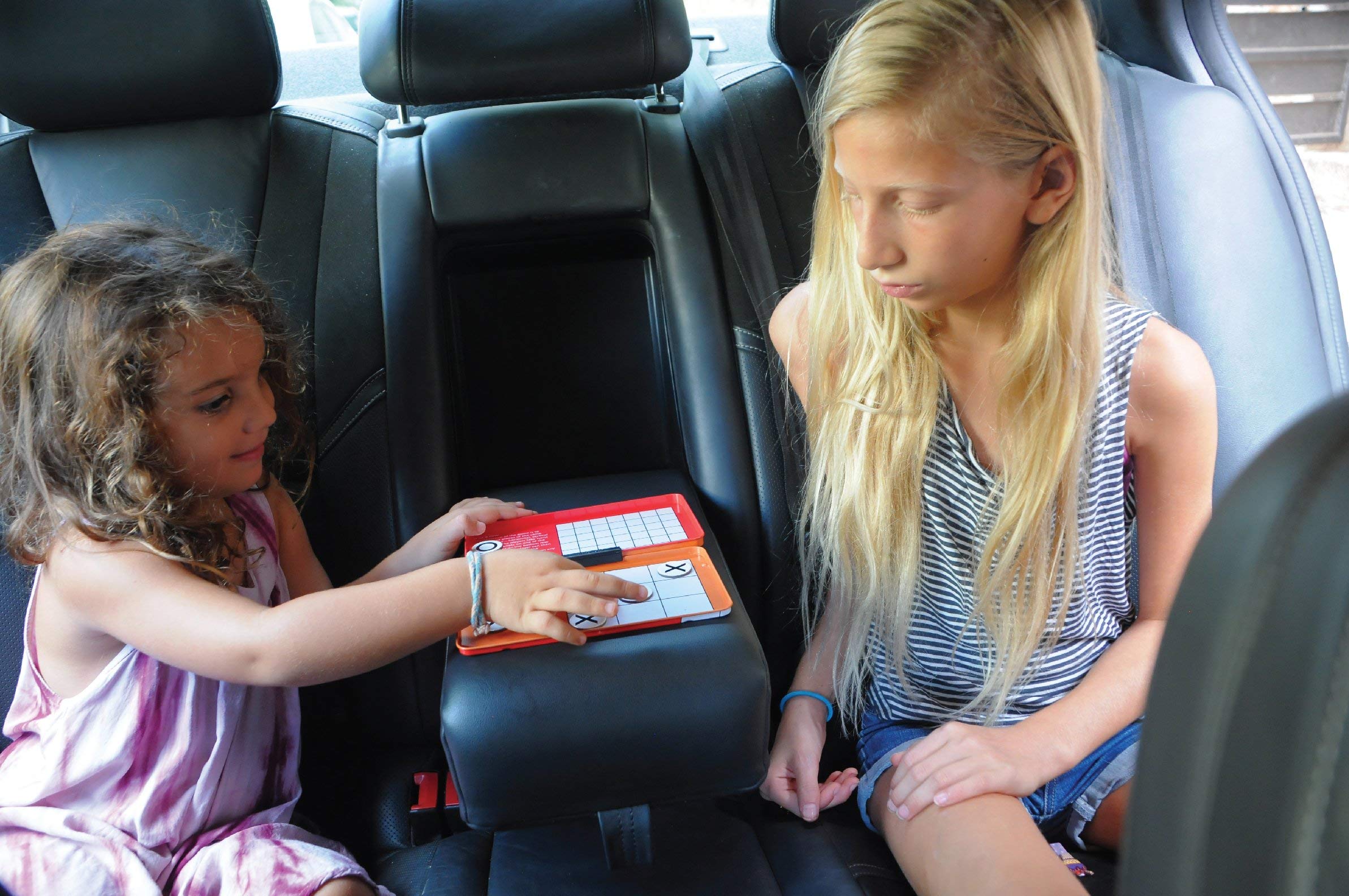 The Purple Cow 4 in A Row & Tic Tac Toe Magnetic Travel Game - Compact, Portable, Family Fun 5