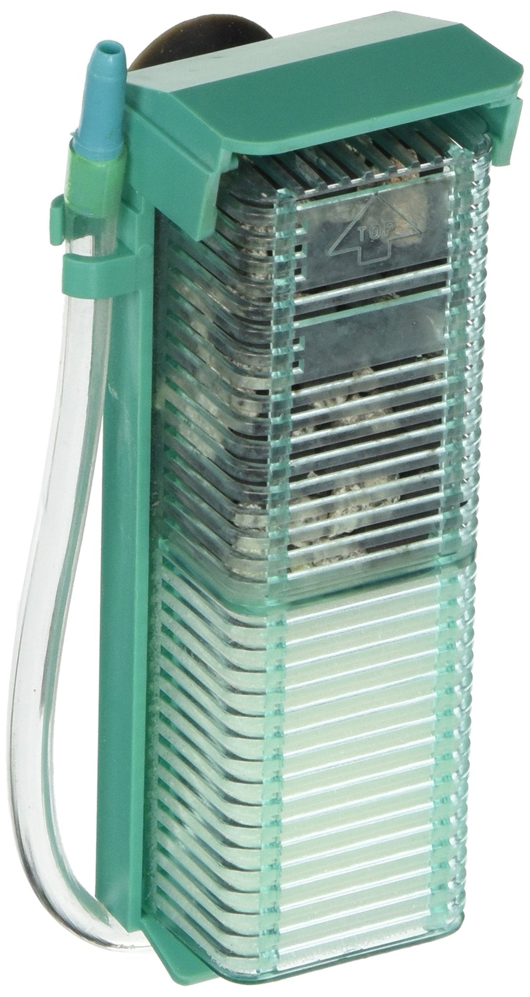 Penn-Plax Small World Aquarium Filter for Tanks up to 5 Gallons | Includes Disposable Media Cartridge