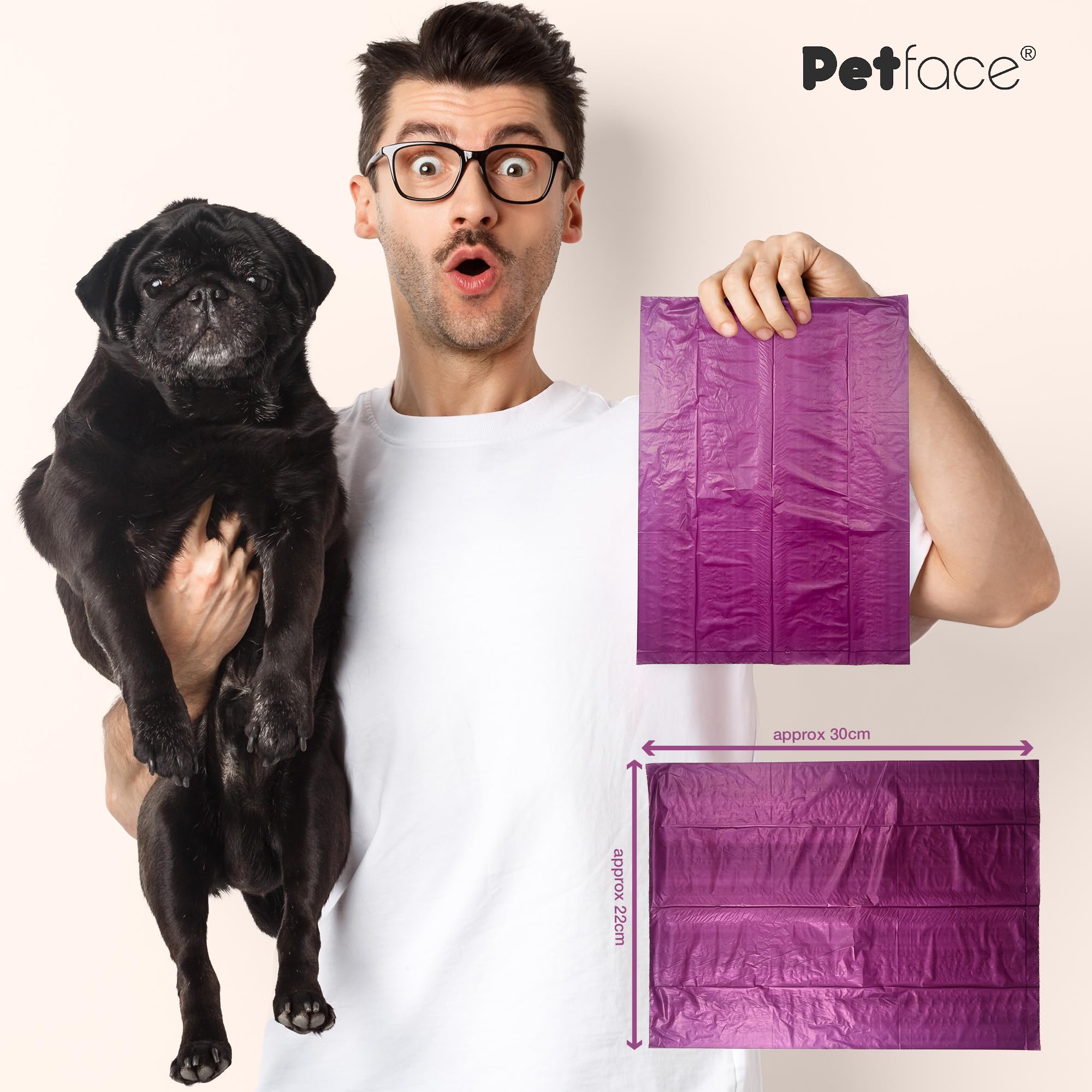 Petface Compostable Dog Poop Bag Dispenser with 20 Bags 6