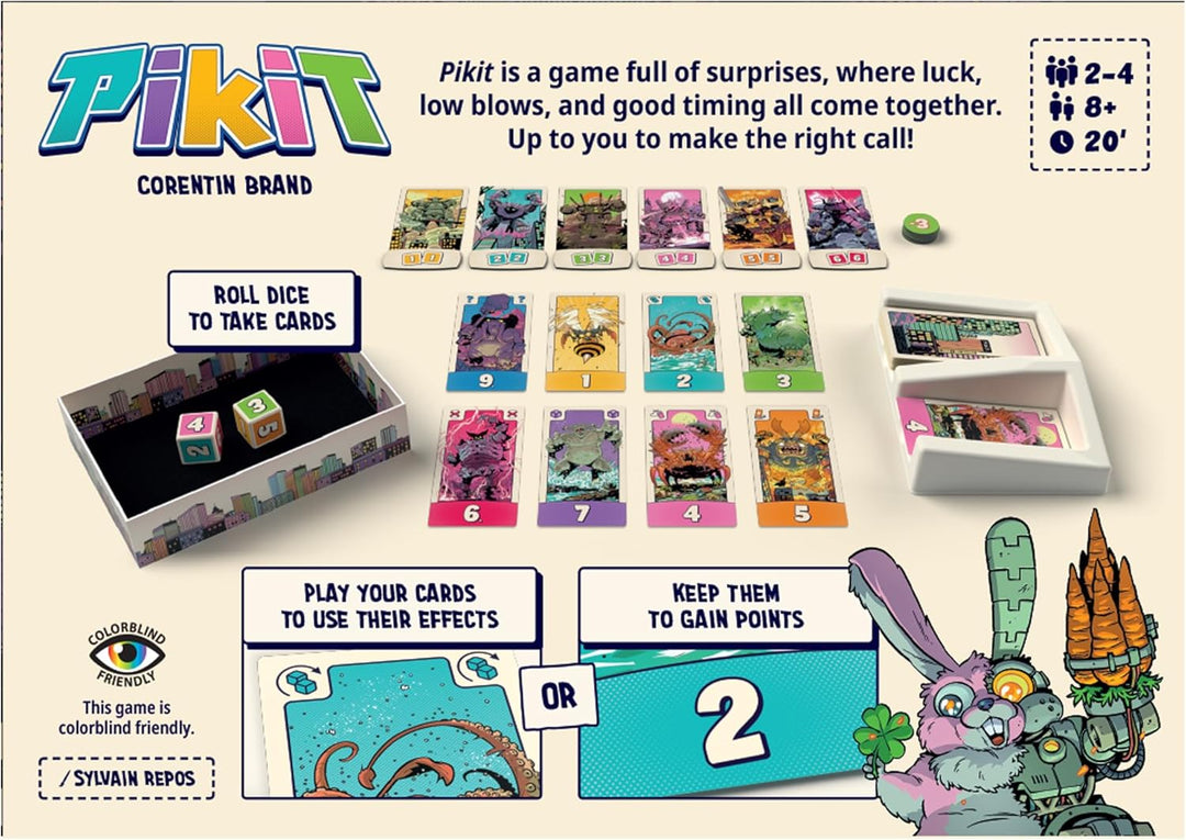 Repos Production Pikit Strategic Card Game (ASMPIKEN01)