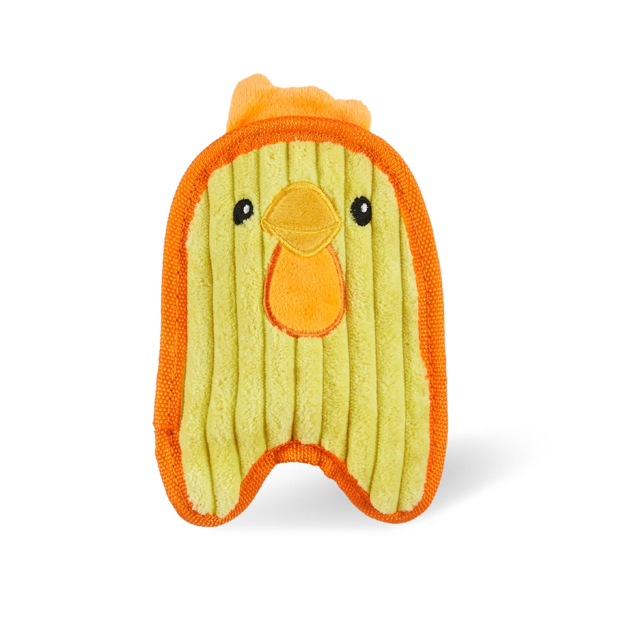 Outward Hound Invincibles Mini Chicky Dog Toy - Stuffing-Free, Double Seams, XS Size