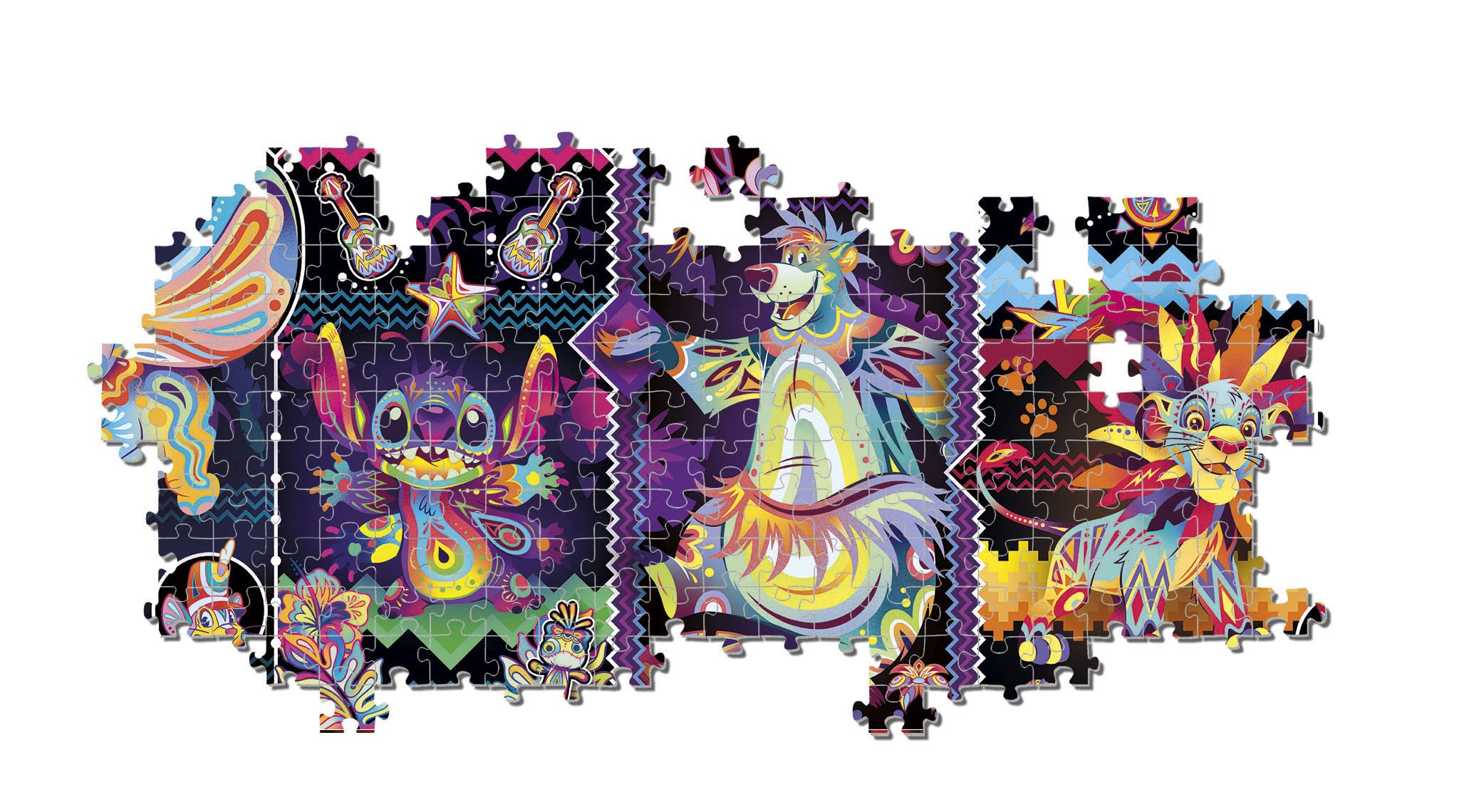 Clementoni Disney Joys Panorama 1000-Piece Jigsaw Puzzle - Made in Italy 4