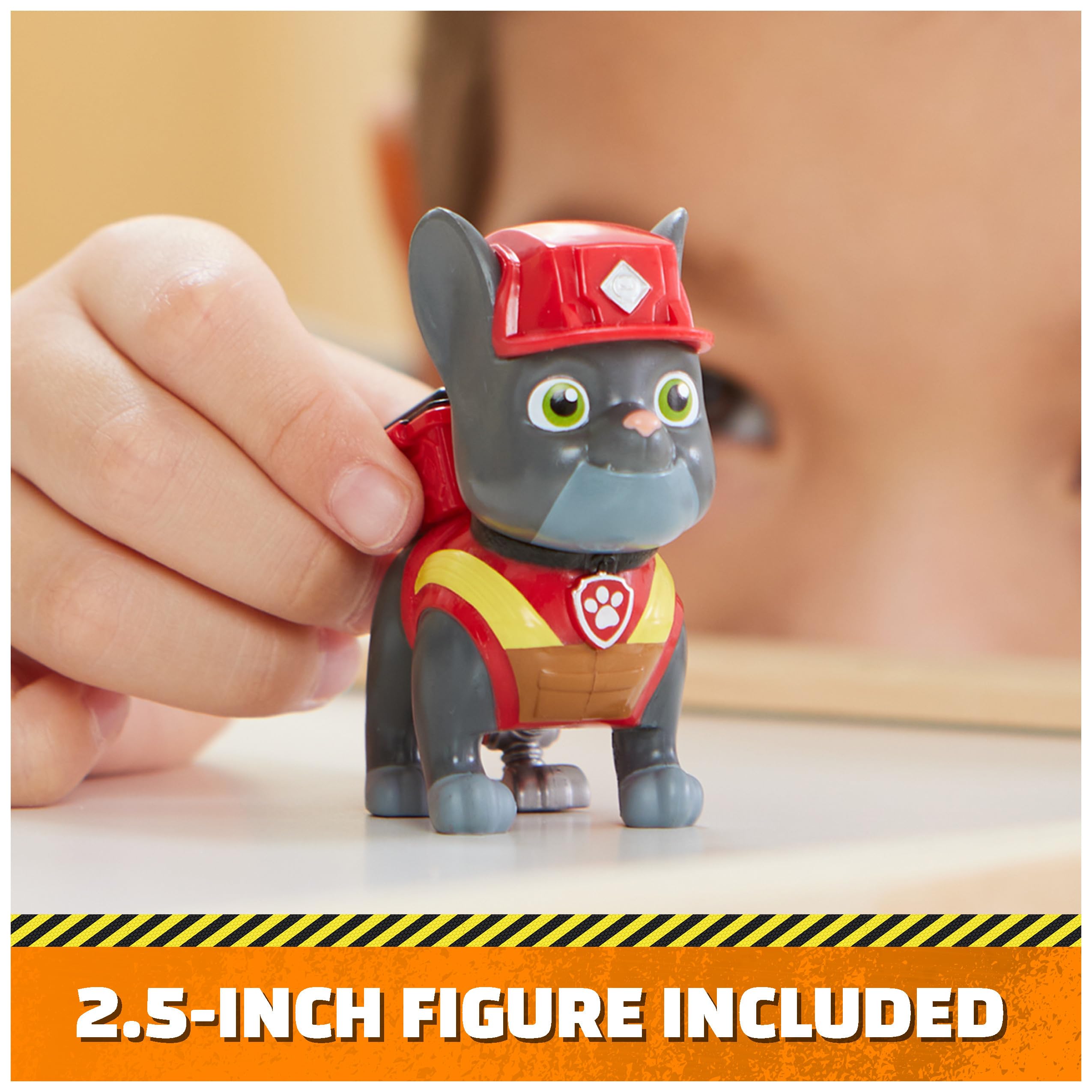 Rubble & Crew Charger’s Crane Grabber Toy Truck with Action Figure | Ages 3+ | Multicolor 6