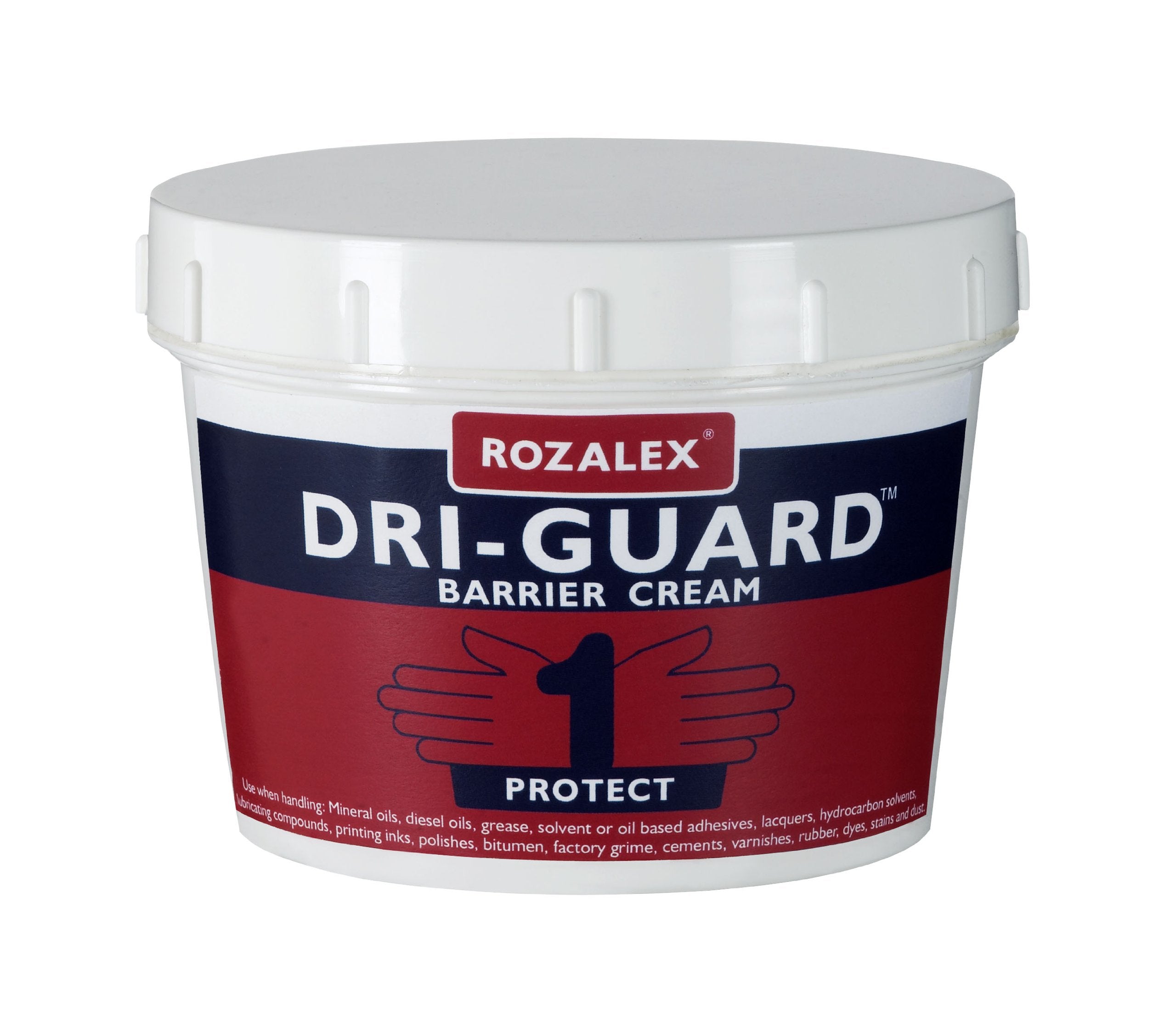 Rozalex Dri-Guard Original Protection Barrier Cream - 450 ml | Aloe Vera Scent | Hyaluronic Acid & Vitamin E 1
