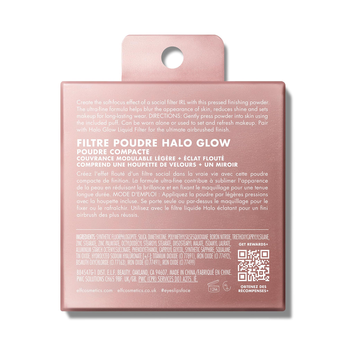e.l.f. Halo Glow Powder Filter - Medium Neutral | Pressed Finishing Powder | Blurs Pores | Vegan & Cruelty-Free
