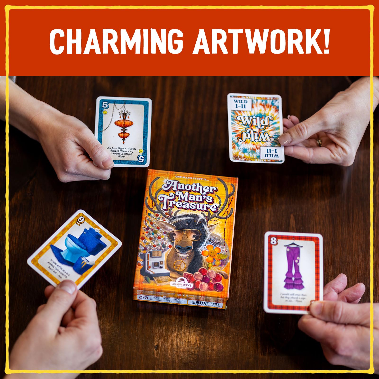 Grandpa Beck's Games Another Man's Treasure Card Game | Ages 7+ | 2-6 Players | 20-40 Min 6