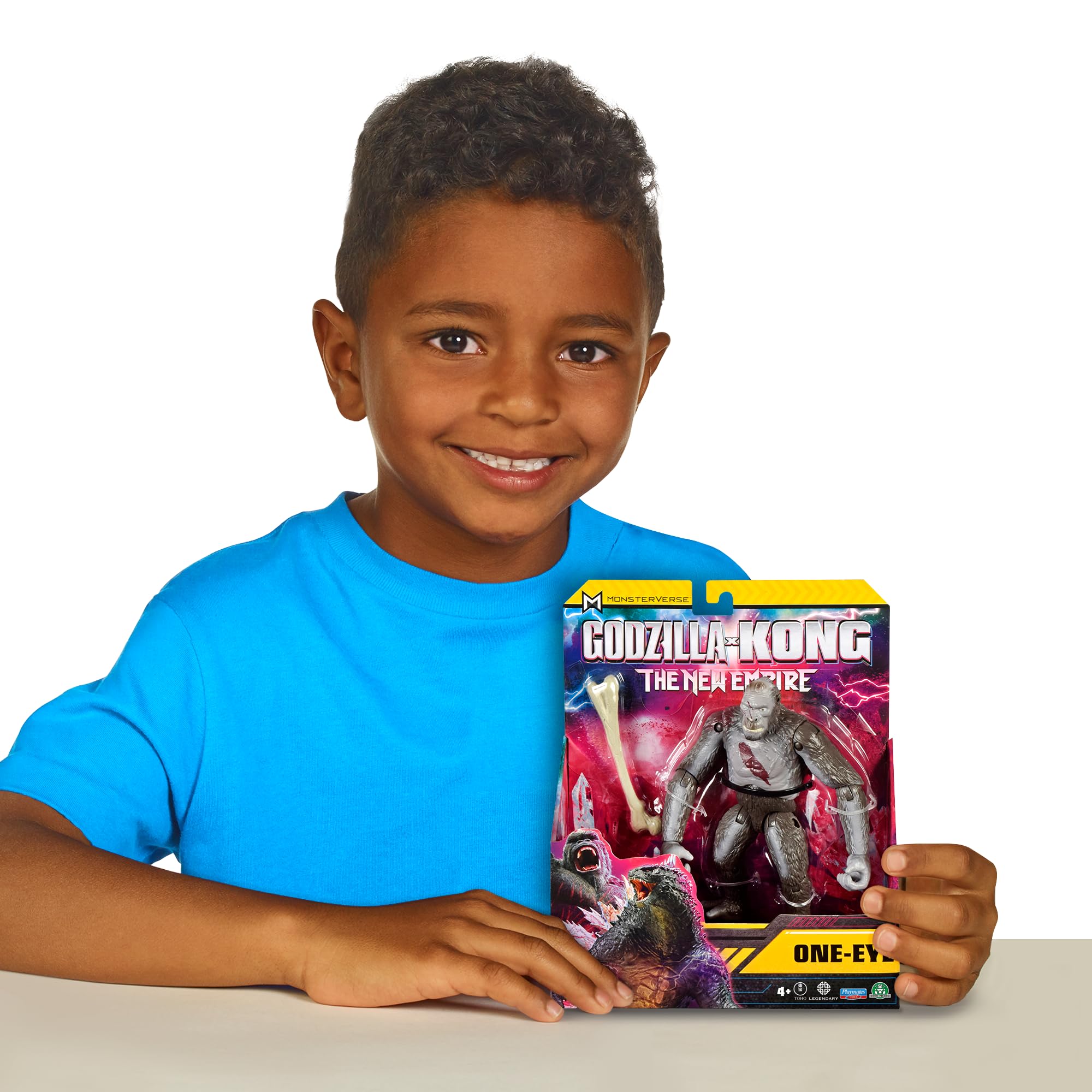 MonsterVerse One-Eye Action Figure - 6-Inch Scale | High Articulation | Plastic 2