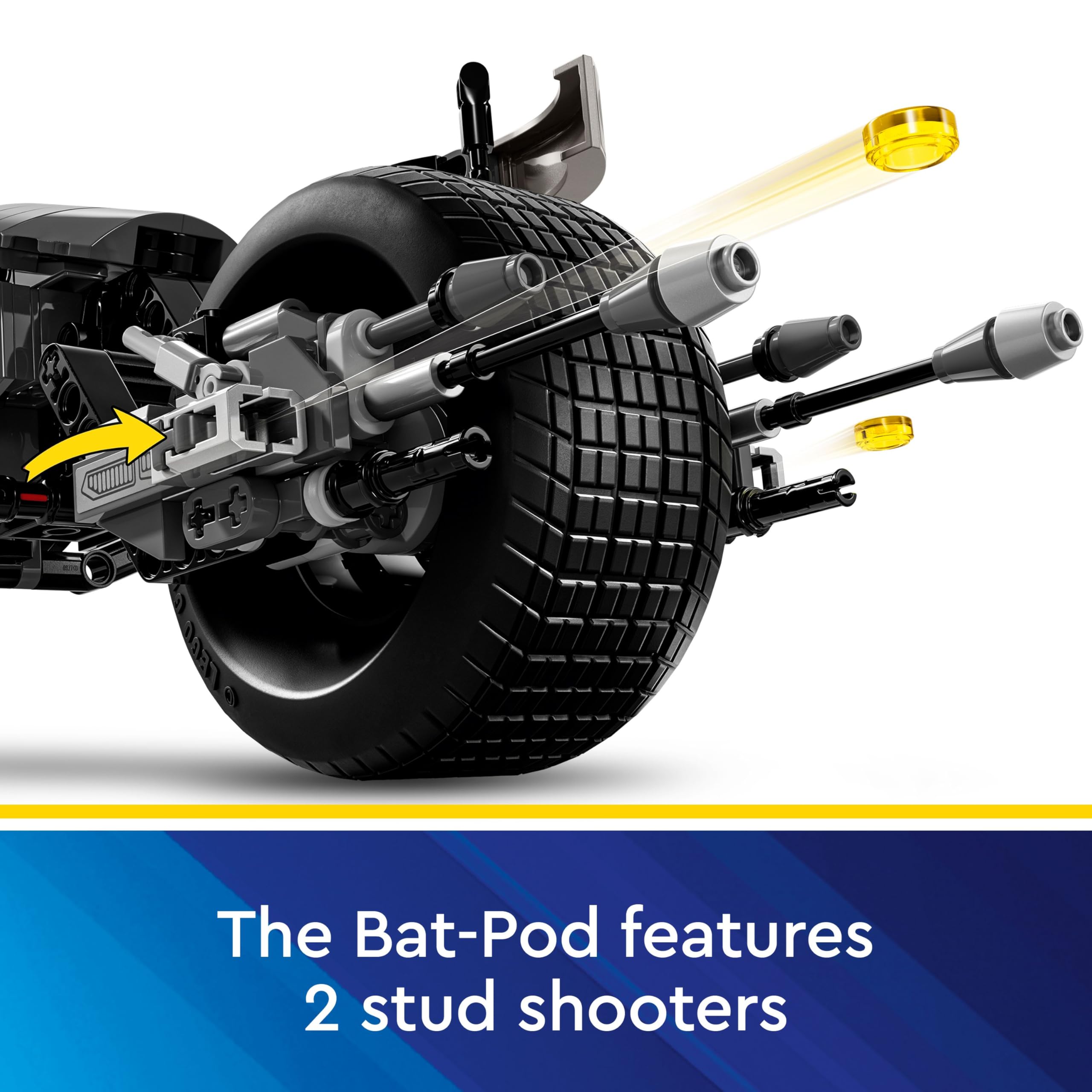 LEGO DC Batman Construction Figure & Bat-Pod Bike Set - Buildable Action Figure for Ages 12+ 12
