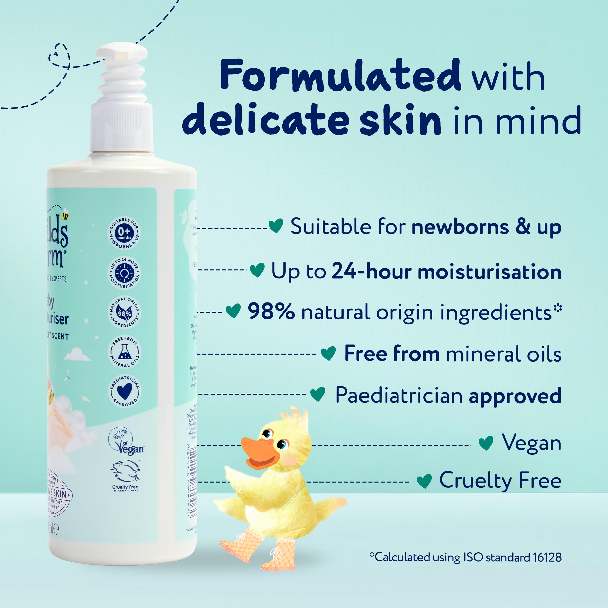 Childs Farm Baby Moisturiser - 24 Hour Hydration | Mineral Oil-Free | Suitable for Sensitive Skin 7