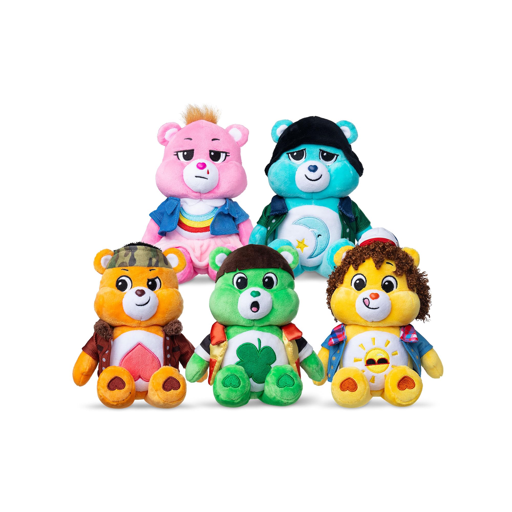 Care Bears Tenderheart Bear as Lucas - 22 cm Plush | Stranger Things Crossover | Unisex Children 4