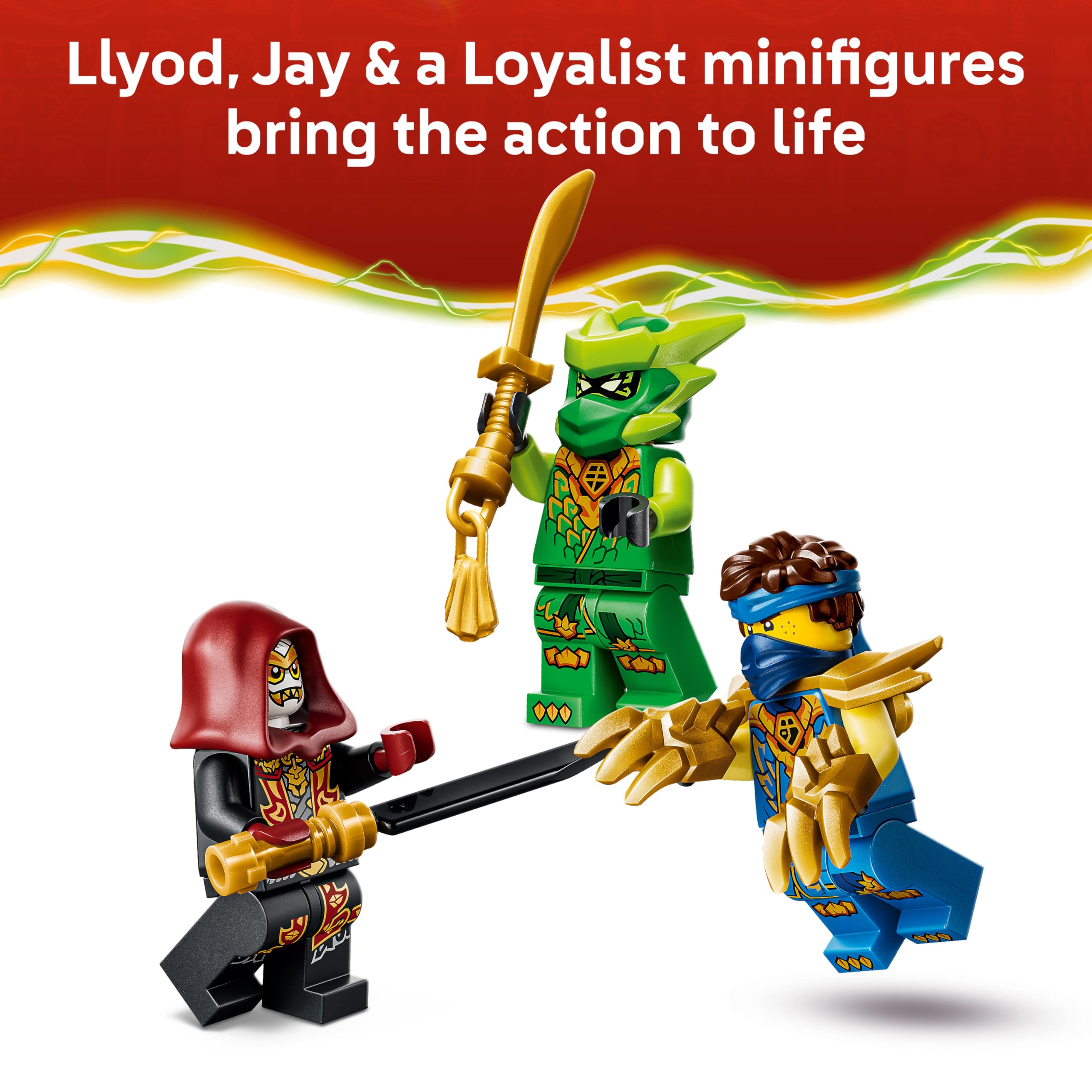 LEGO NINJAGO Lloyd's Dragon Mech Battle Pack 71862 Building Set for Ages 6+ 5
