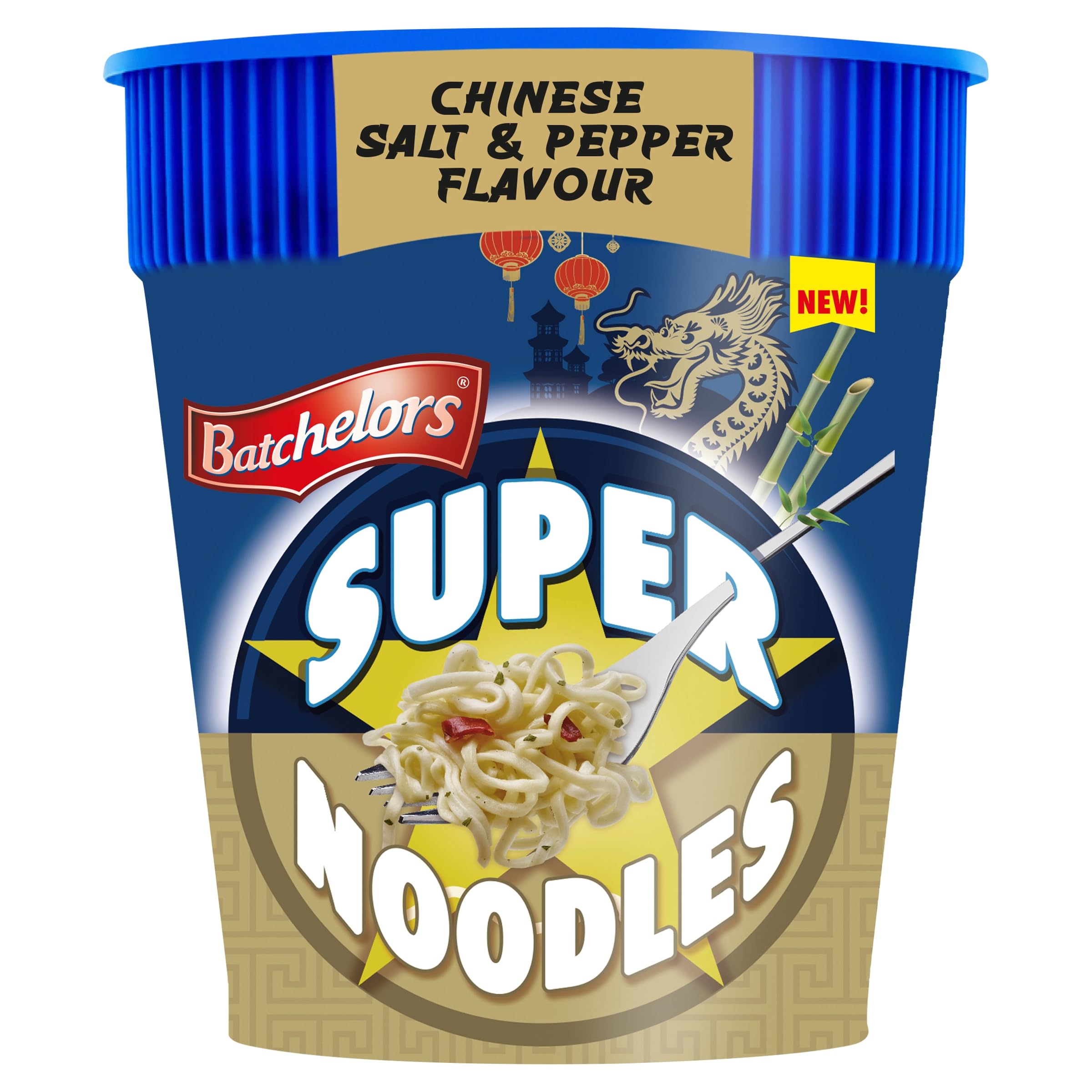 Batchelors Super Noodles Chinese Salt & Pepper Chicken Flavour Instant Pot 75g 1