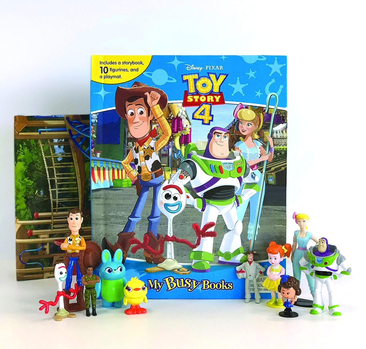 Phidal Disney/Pixar Toy Story 4 My Busy Book | Board Book | Ages 3-4 1