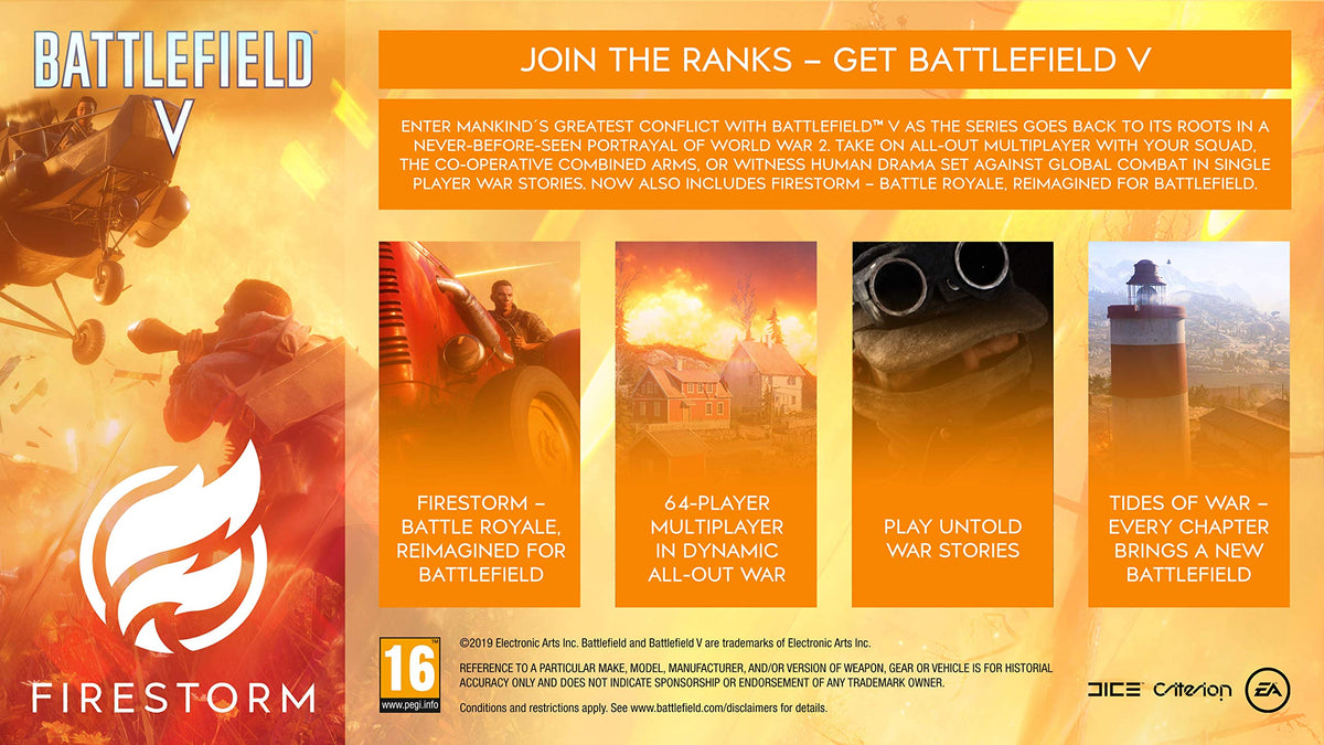 Battlefield V Steelbook Edition [Xbox One]