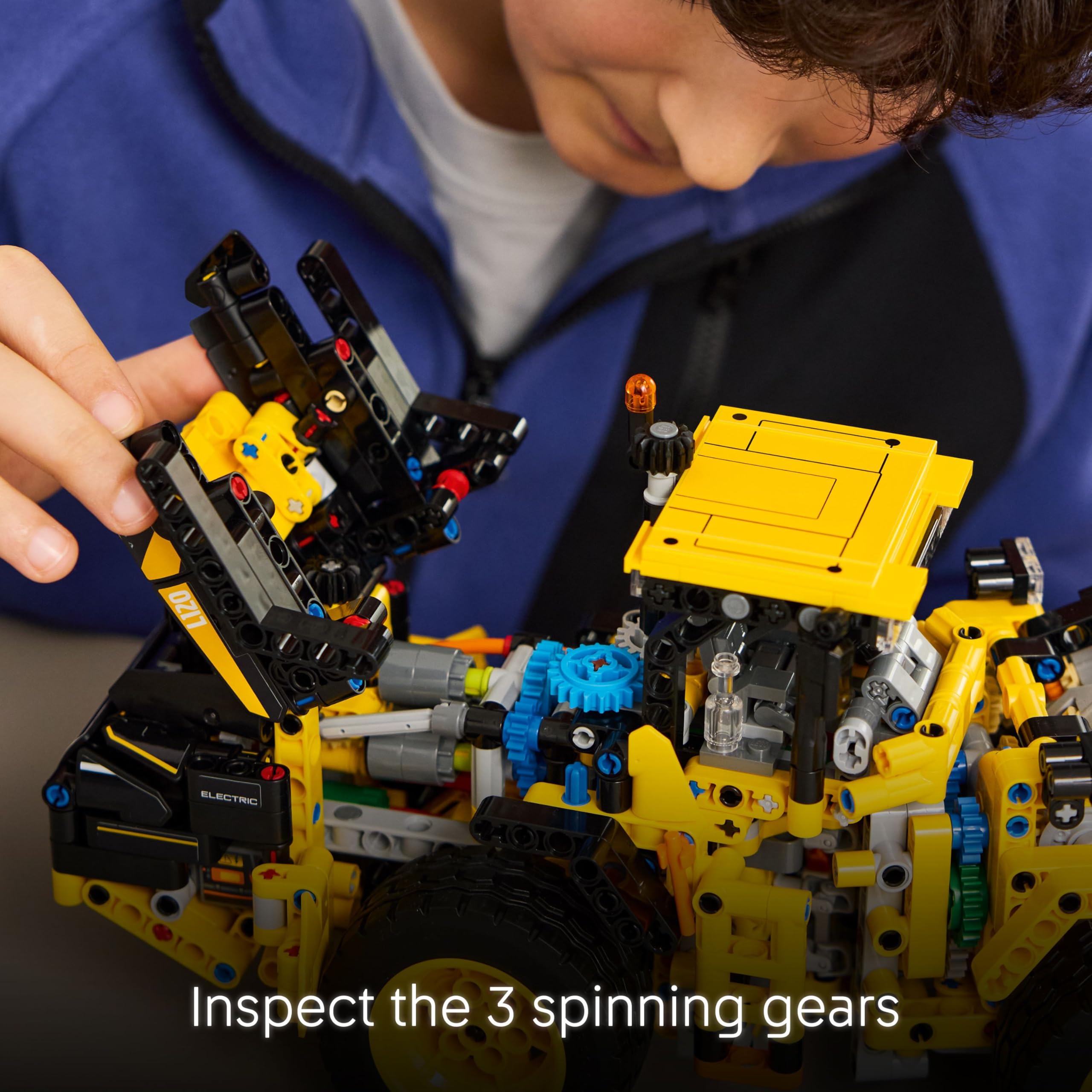 LEGO Technic Volvo L120 Electric Wheel Loader 42209 - Construction Vehicle Toy for Ages 9+ 5
