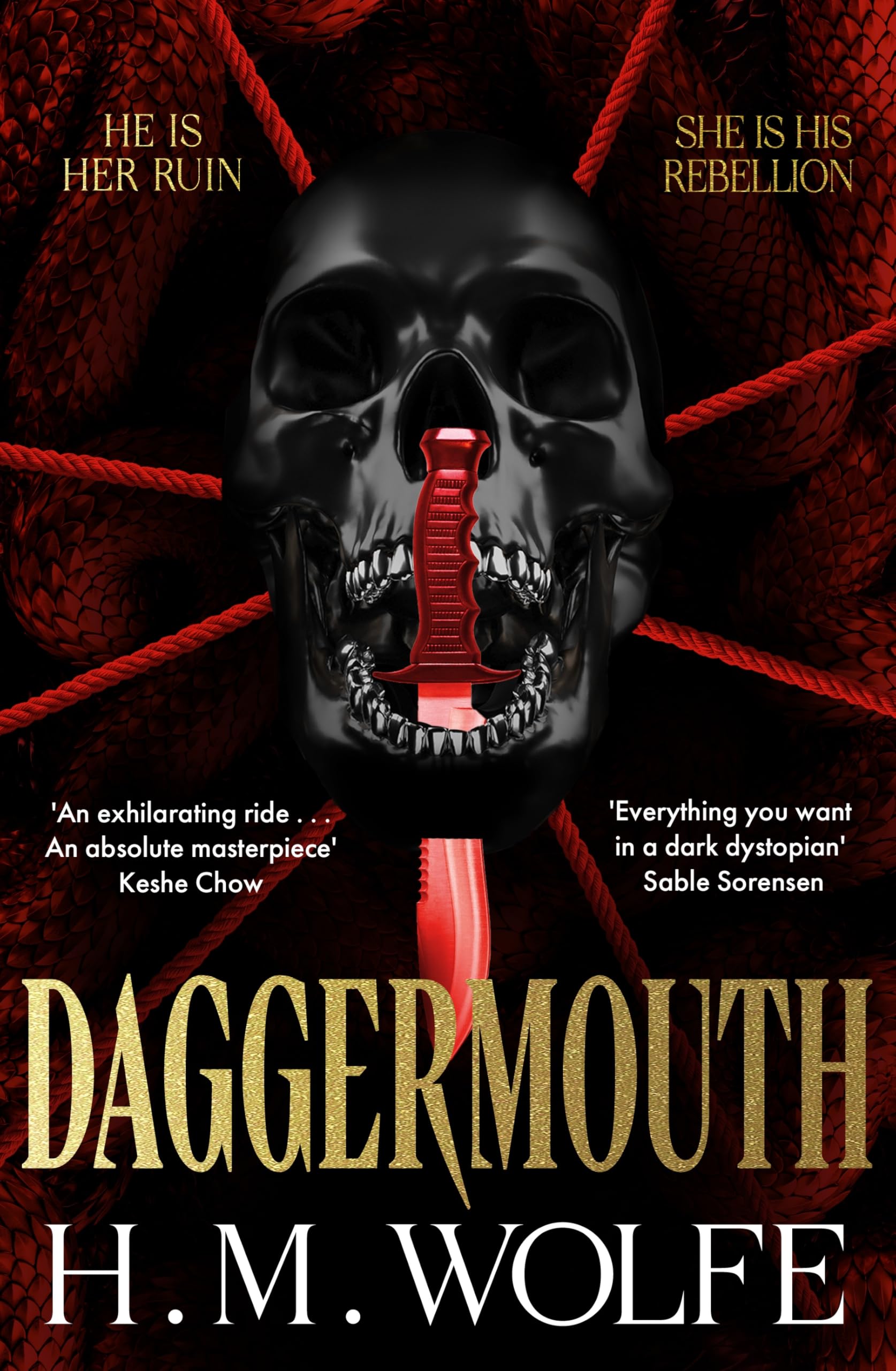 Wolfe, H. M. - Daggermouth: Dark Dystopian Romance | Hardcover | English