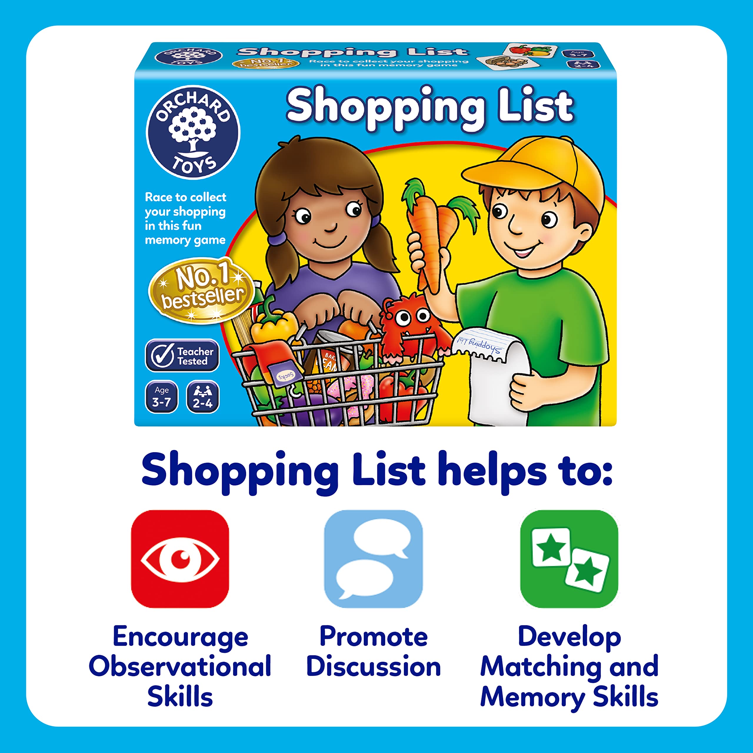 Orchard Toys Shopping List Memory Game - Matching & Memory Board Game for Kids 3-7 Years 9