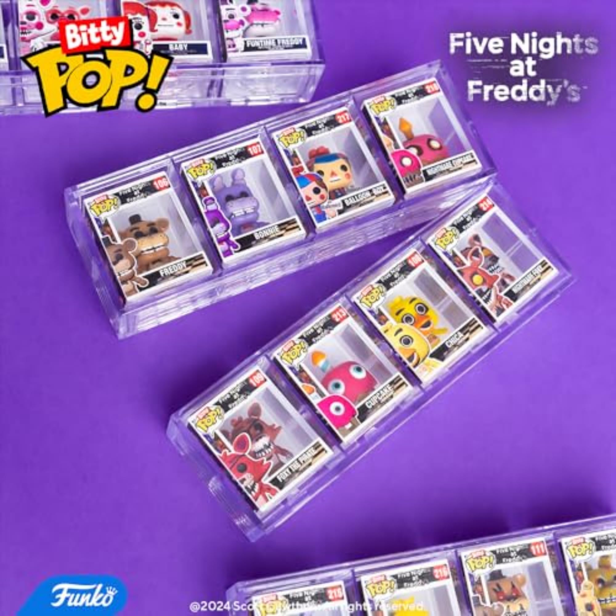 Funko Bitty POP! Five Nights At Freddy's Ballora & Mystery Mini Pack | 0.9-inch Vinyl Figures 5