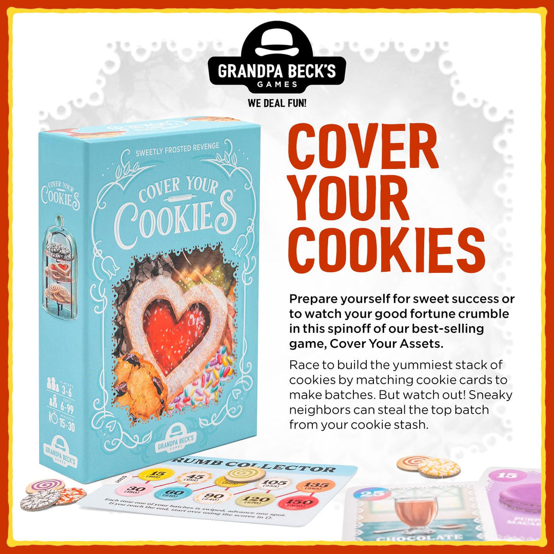 Grandpa Beck's Games Cover Your Cookies Card Game