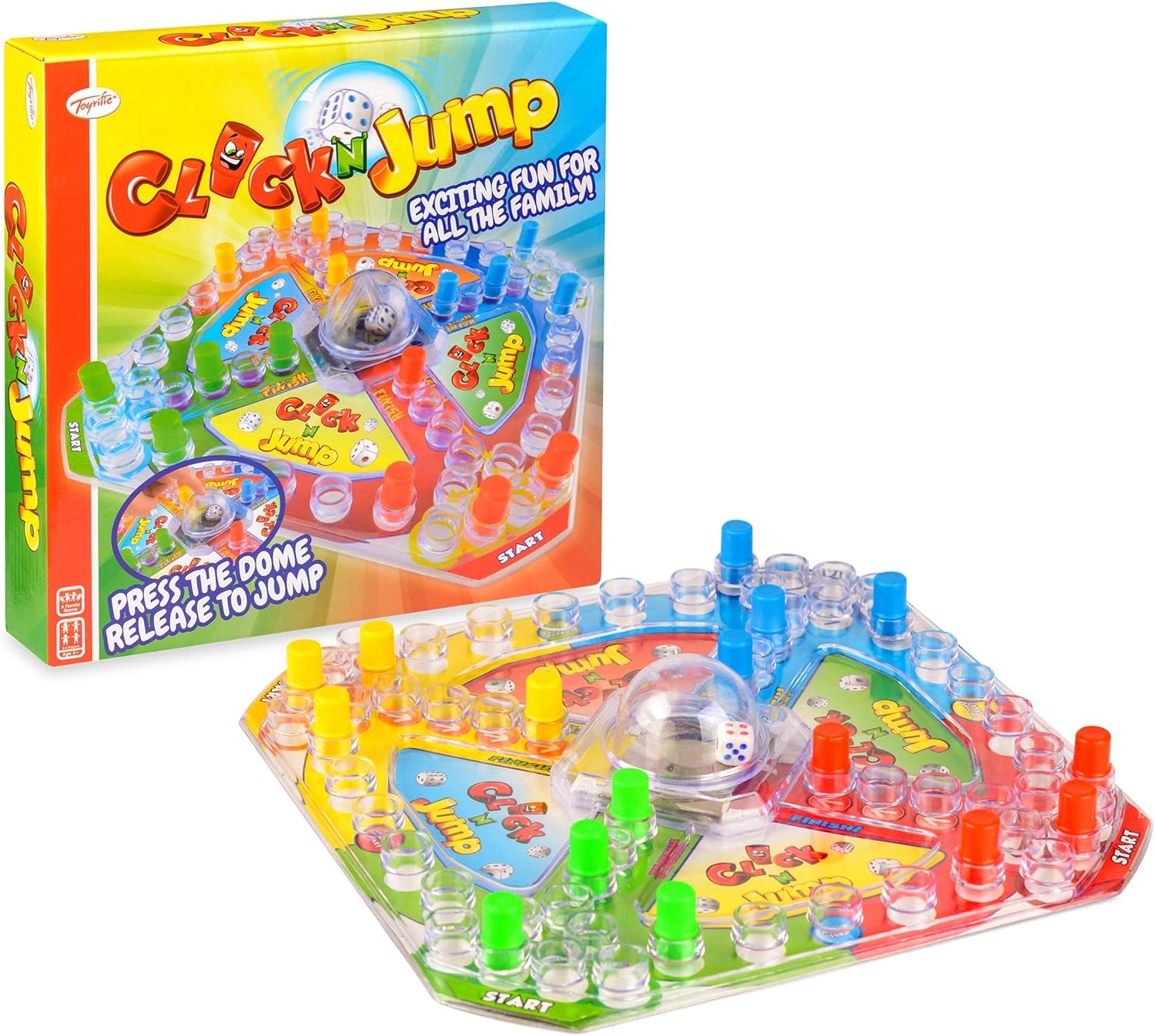 Toyrific Click and Jump Family Board Game 1