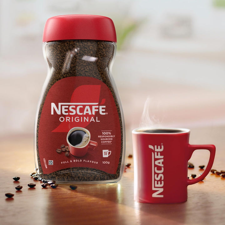 NESCAFÉ Original Instant Coffee 200g - Rich Aroma, Full and Bold Flavour