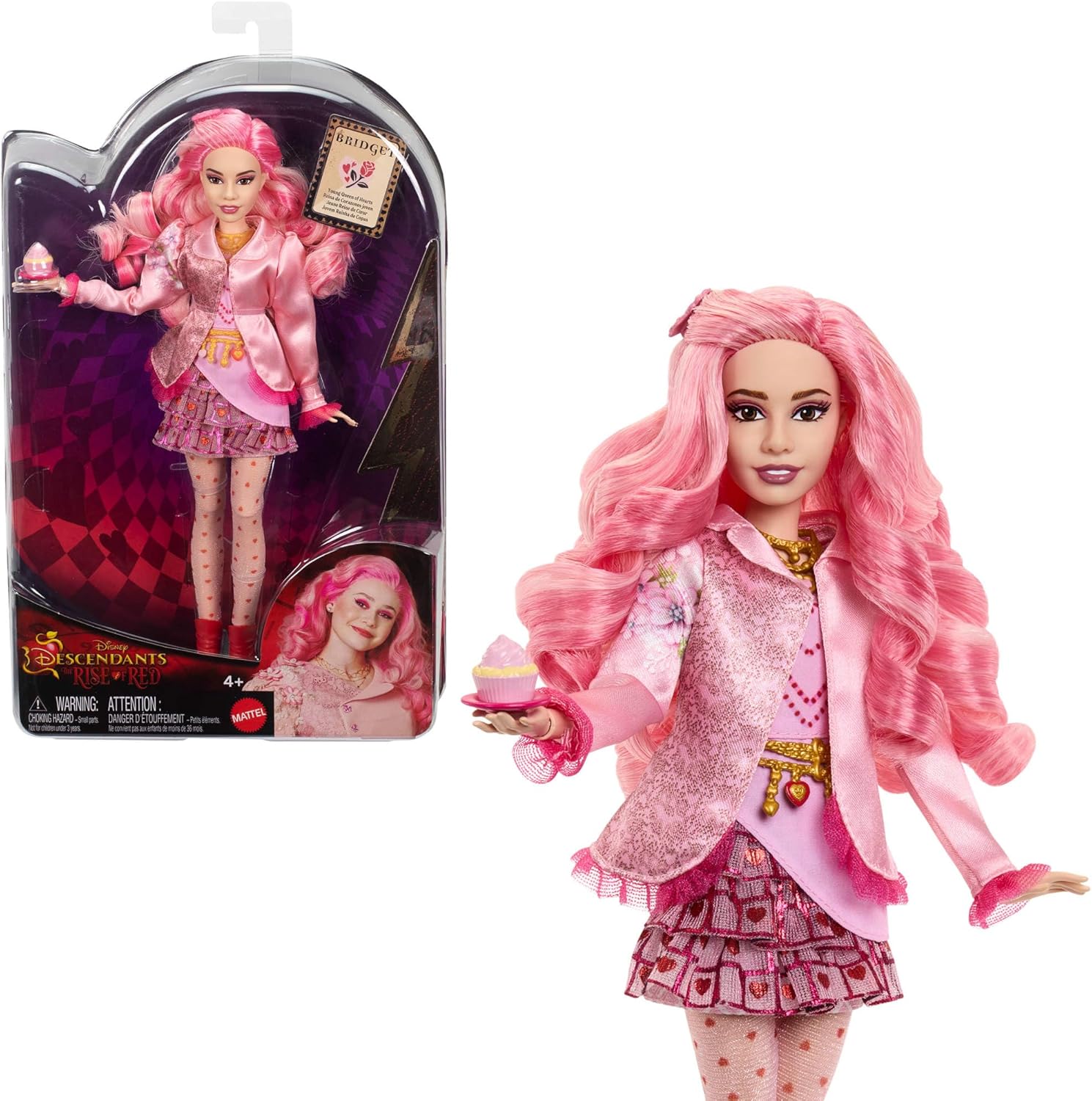 Disney Descendants: The Rise of Red Bridget Young Queen of Hearts Fashion Doll - 4+ Years 1