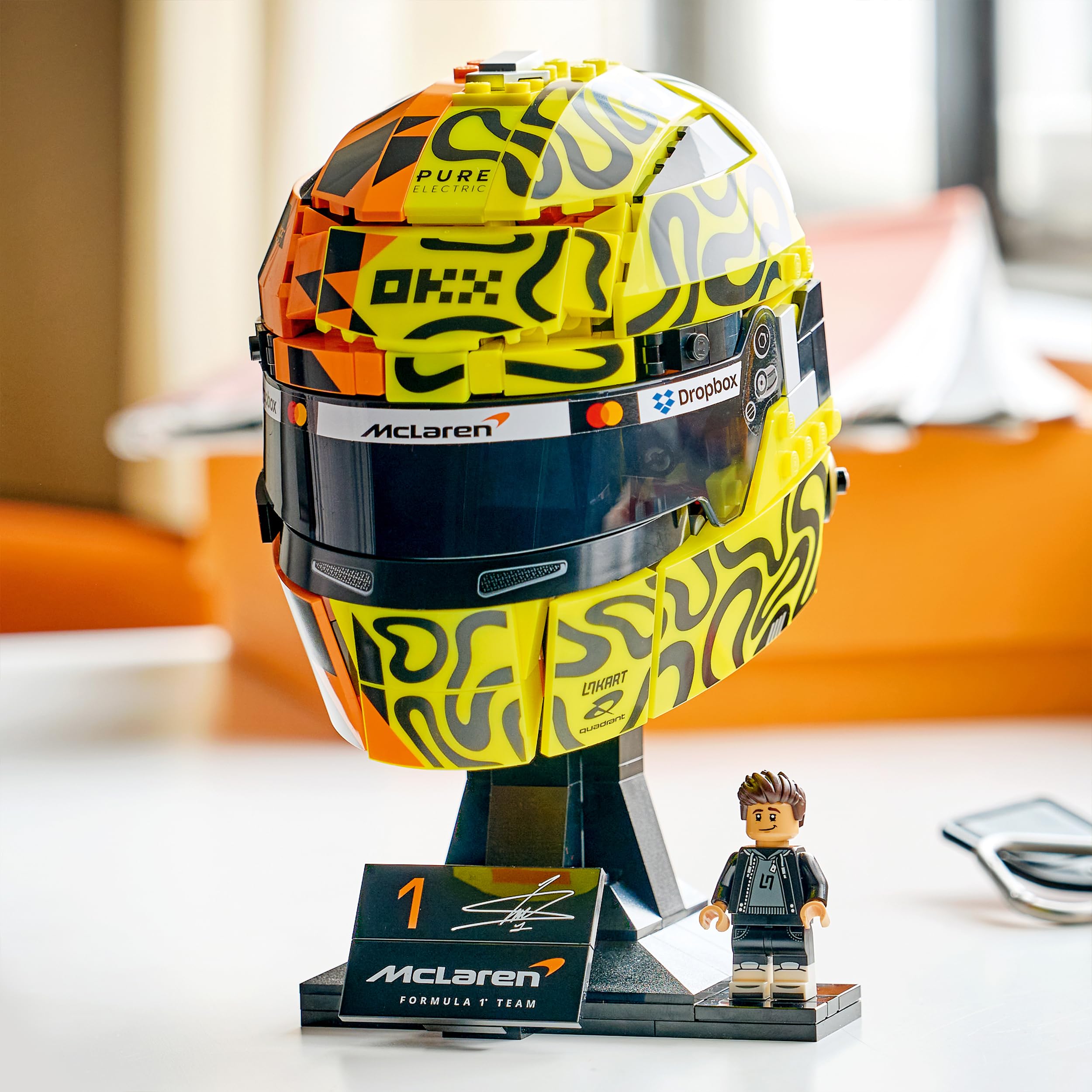 LEGO 43023 Editions McLaren F1 Lando Norris Helmet Building Set | Ages 14+ 6