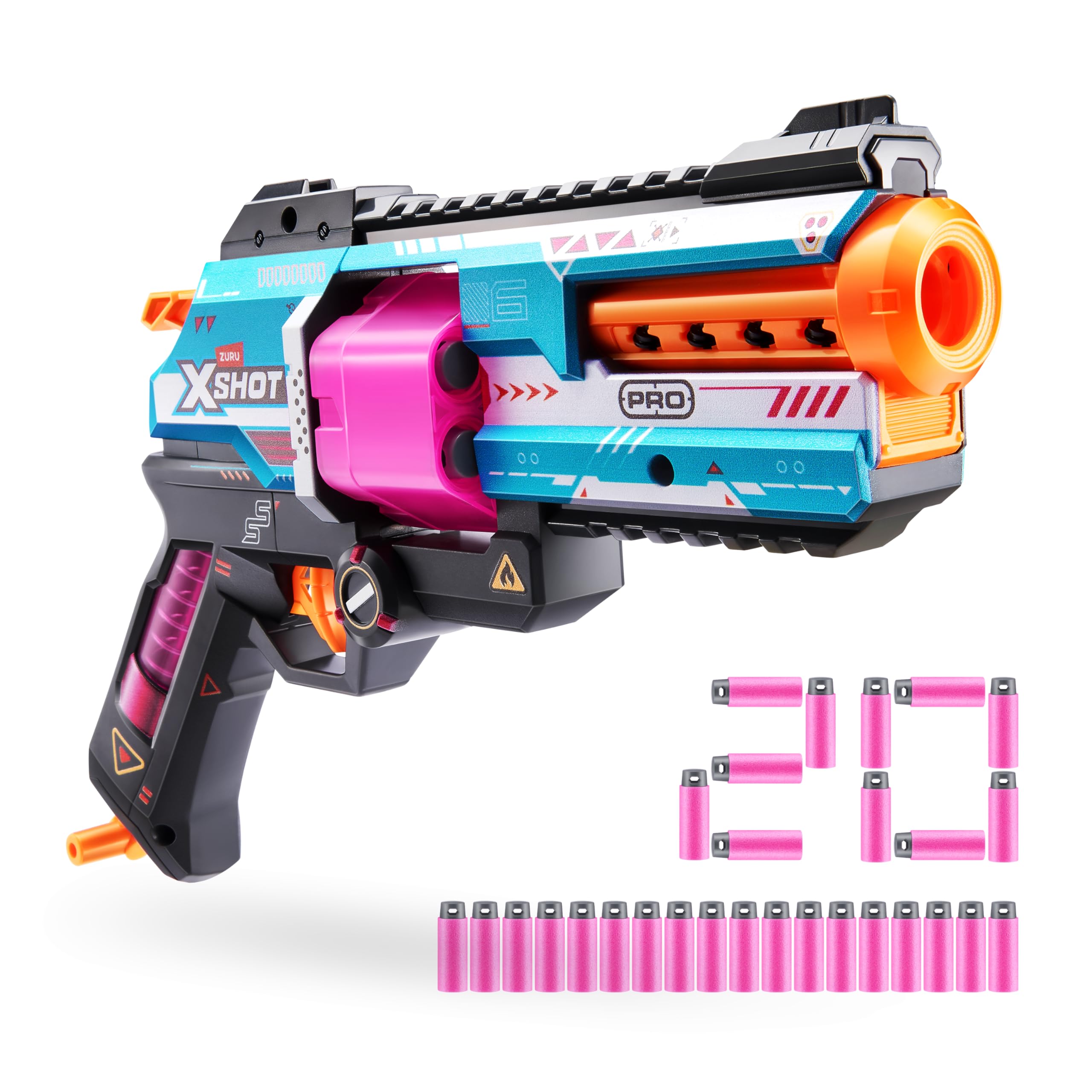 XSHOT SKINS Pro Series Break barrel Blaster with 20 Air Pocket Technology Darts | 120ft Range | Ergonomic Design 1