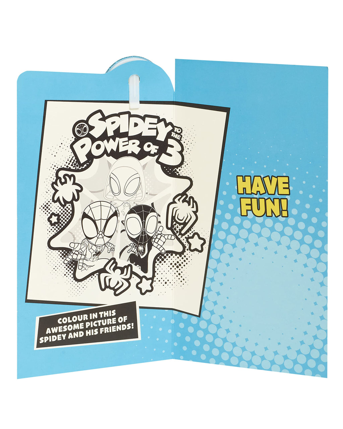 UK Greetings Birthday Card - Marvel Spider-Man 3rd Birthday Badge Design