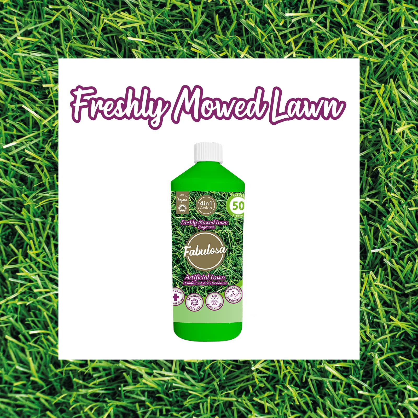Fabulosa 4 in 1 All Purpose Disinfectant & Deodoriser - Kills 99.9% Bacteria | 1 L