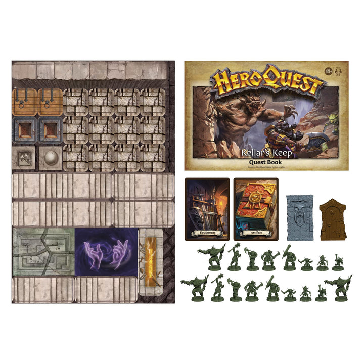 Avalon Hill HeroQuest Kellar's Keep Expansion
