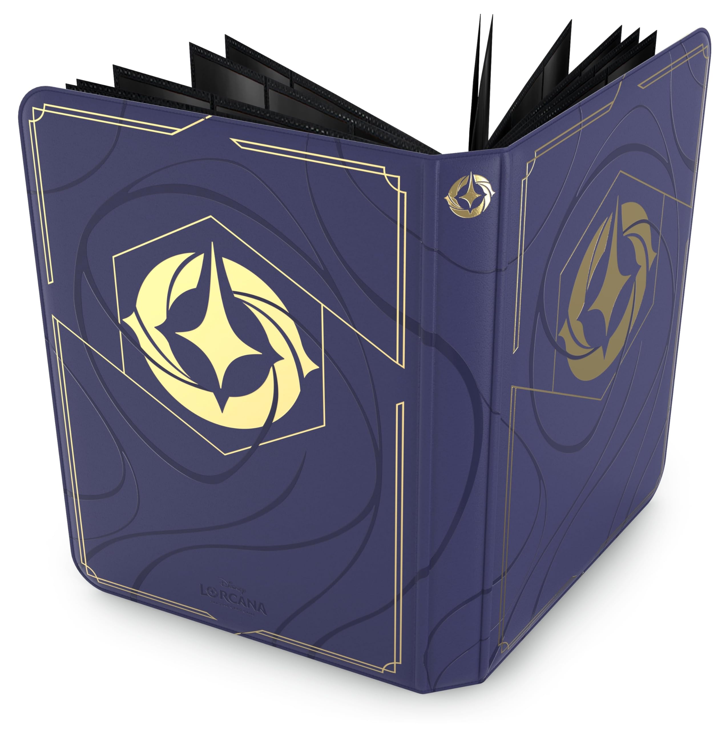 Ravensburger Disney Lorcana TCG Premium Scrapbook - Holds 252 Cards | Zip Closure | Leather Look