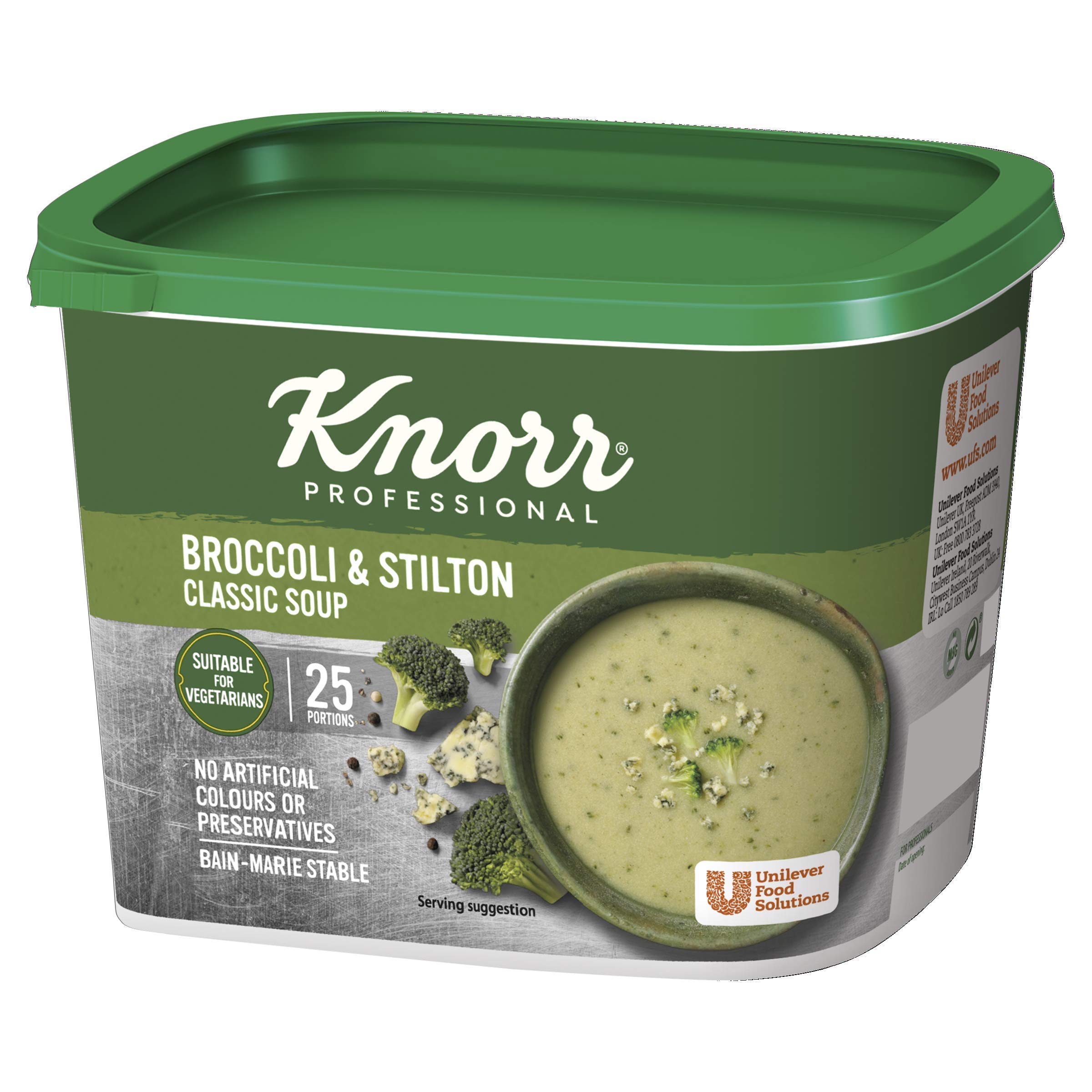 Knorr Classic Broccoli and Stilton Soup Mix - Makes 25 Portions (4.25L Yield) | Vegetarian 1