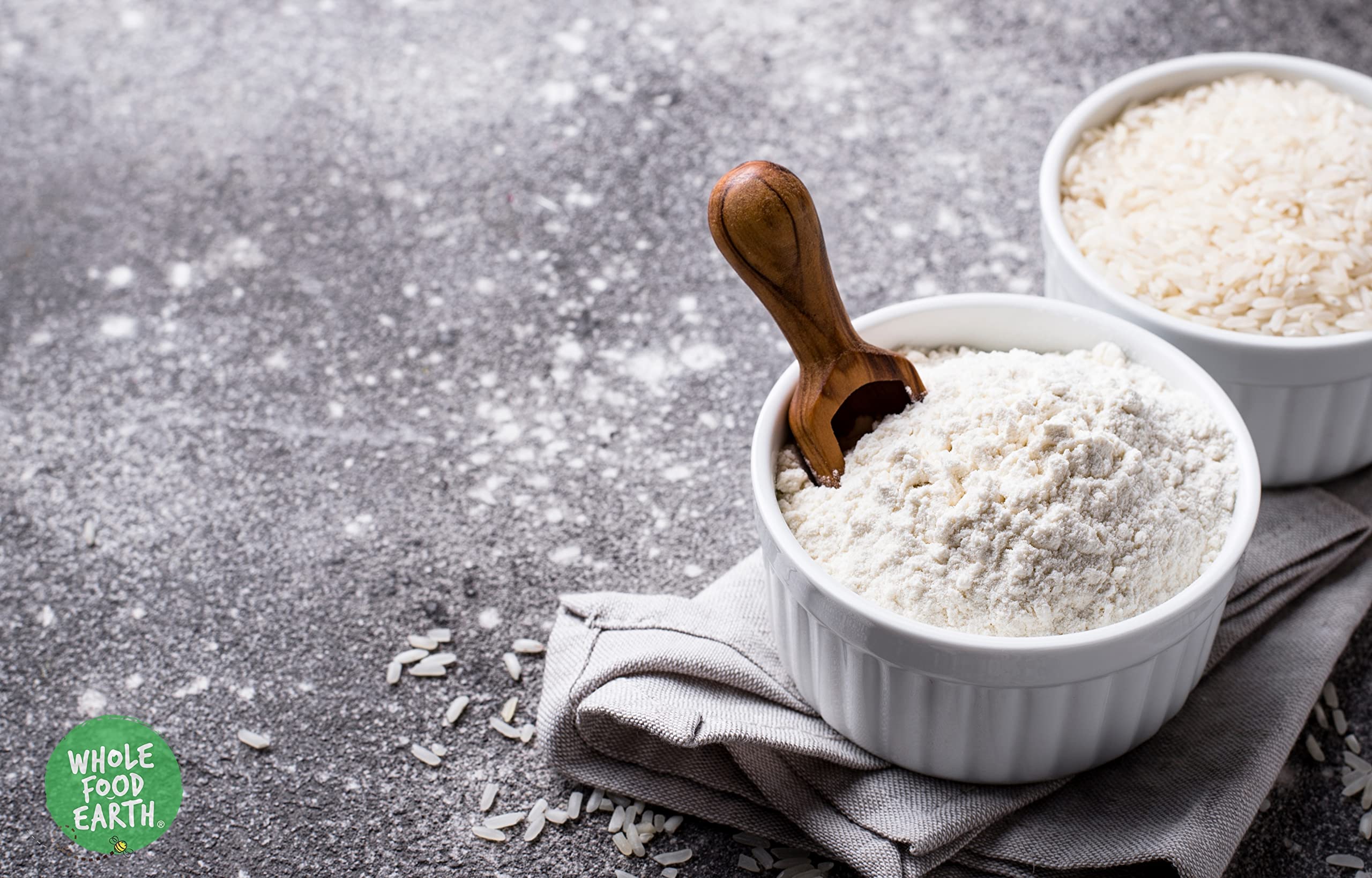 Wholefood Earth Ground Rice - 1 kg Bag | GMO Free | Vegan Alternative to Semolina 3