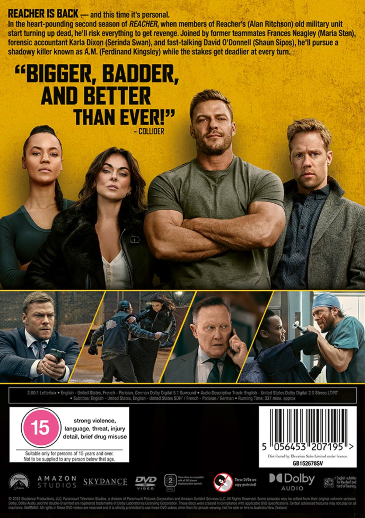 Reacher: Season Two [DVD] 3