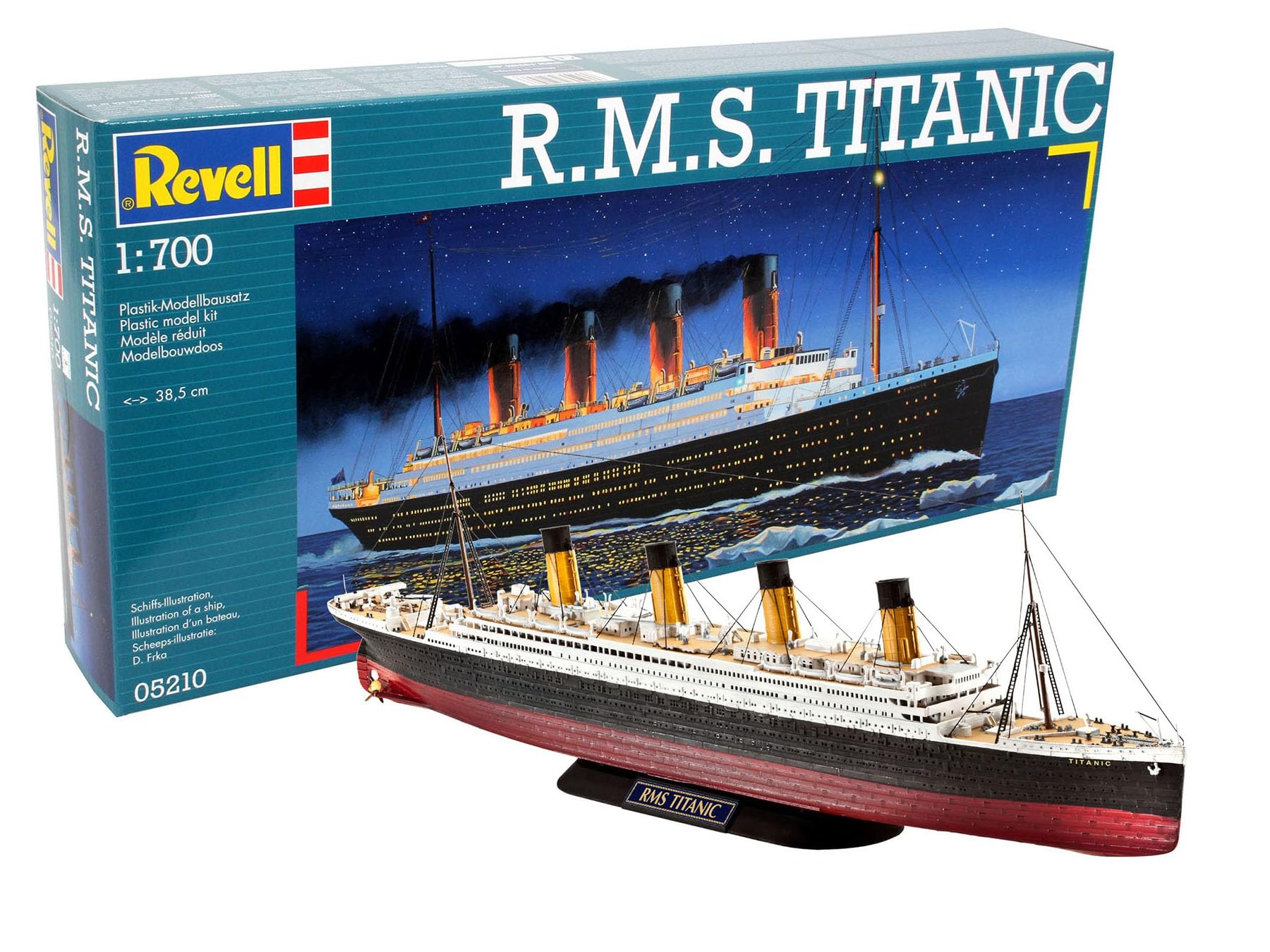 Revell 05210 R.M.S. TITANIC 1:700 Scale Unbuilt Plastic Model Kit 1