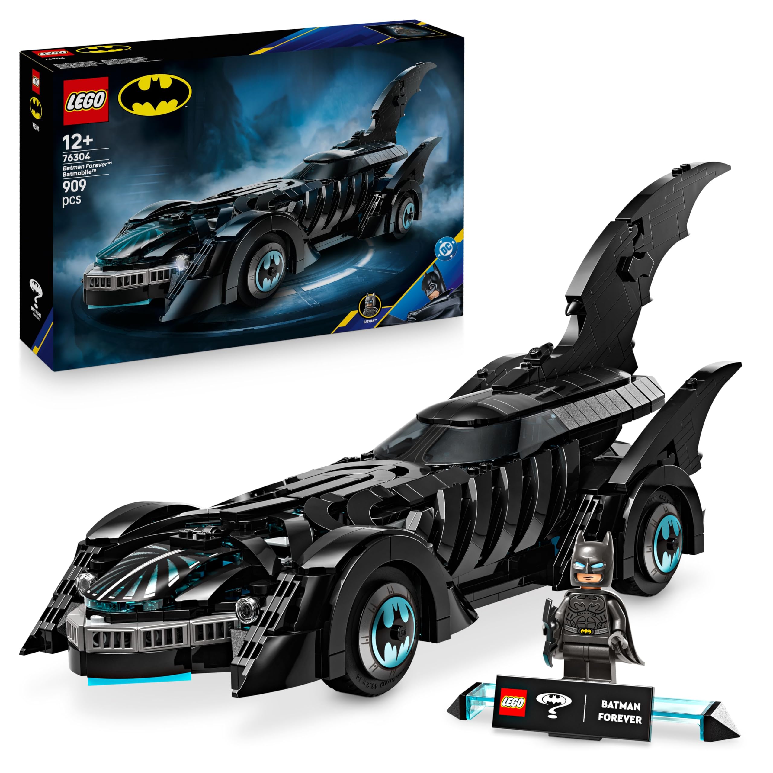 LEGO DC Batman Forever Batmobile Building Set | Ages 12+ | Model 76304 1