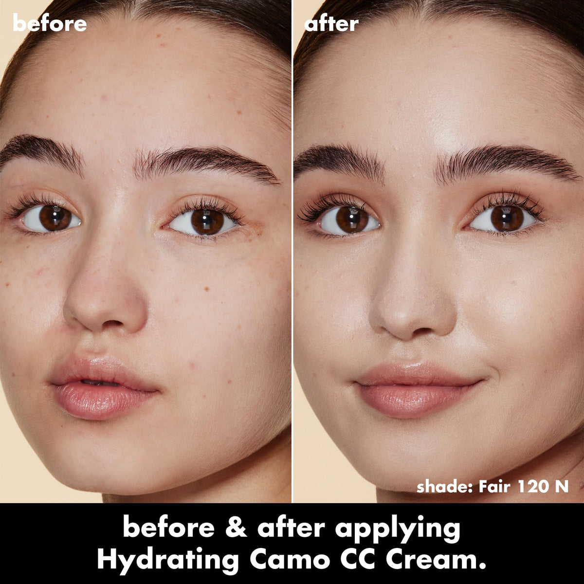 e.l.f. Hydrating Camo CC Cream Colour Correcting Full Coverage Foundation - Fair 120 N, SPF 30, 30 g