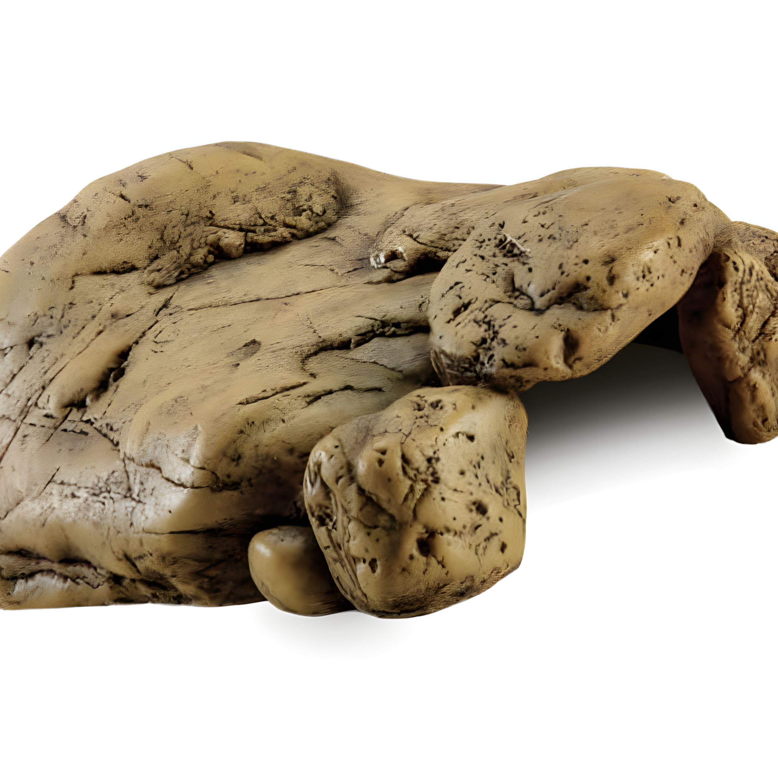 Exo Terra Reptile Den - Extra Large Hideout Cave for Reptiles & Amphibians | Brown Plastic 4