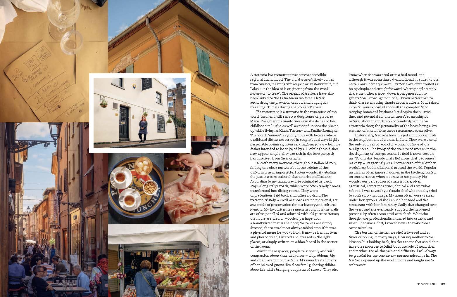 Ebury Press La Trattoria - Italian Cookery Hardcover Book | 288 Pages 6