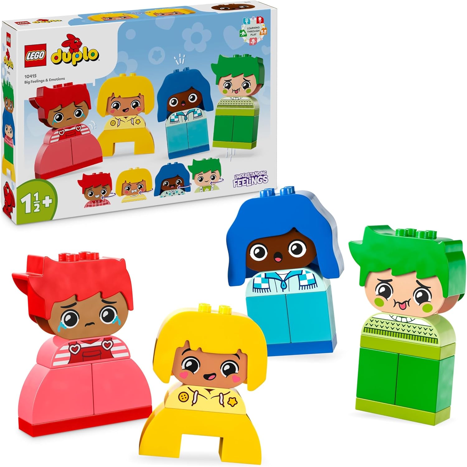 LEGO DUPLO My First Big Feelings & Emotions - Educational Building Set for Toddlers 18 Months+ 1