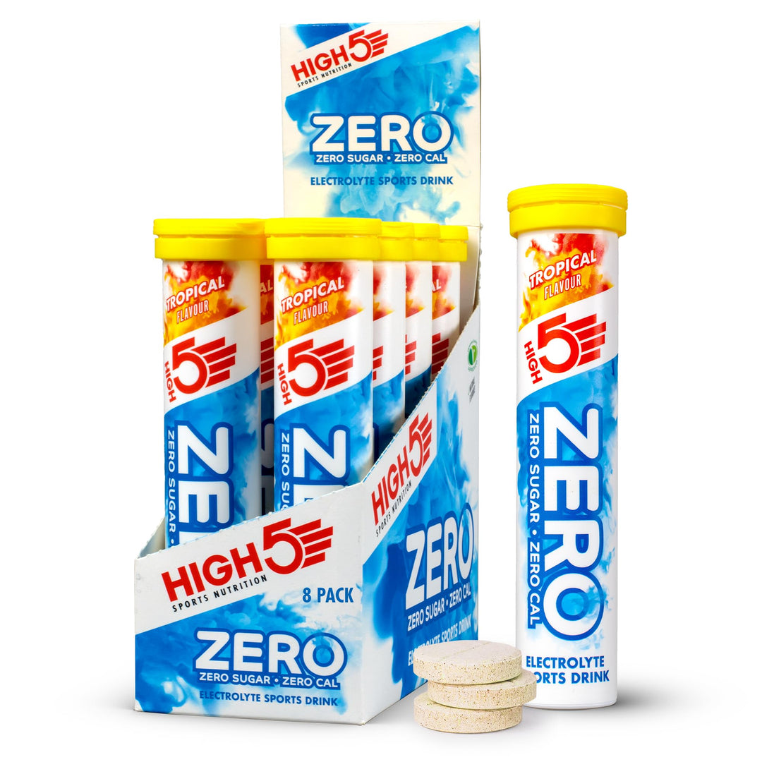 HIGH5 ZERO Electrolyte Tablets Tropical Hydration Supplement (HI54)