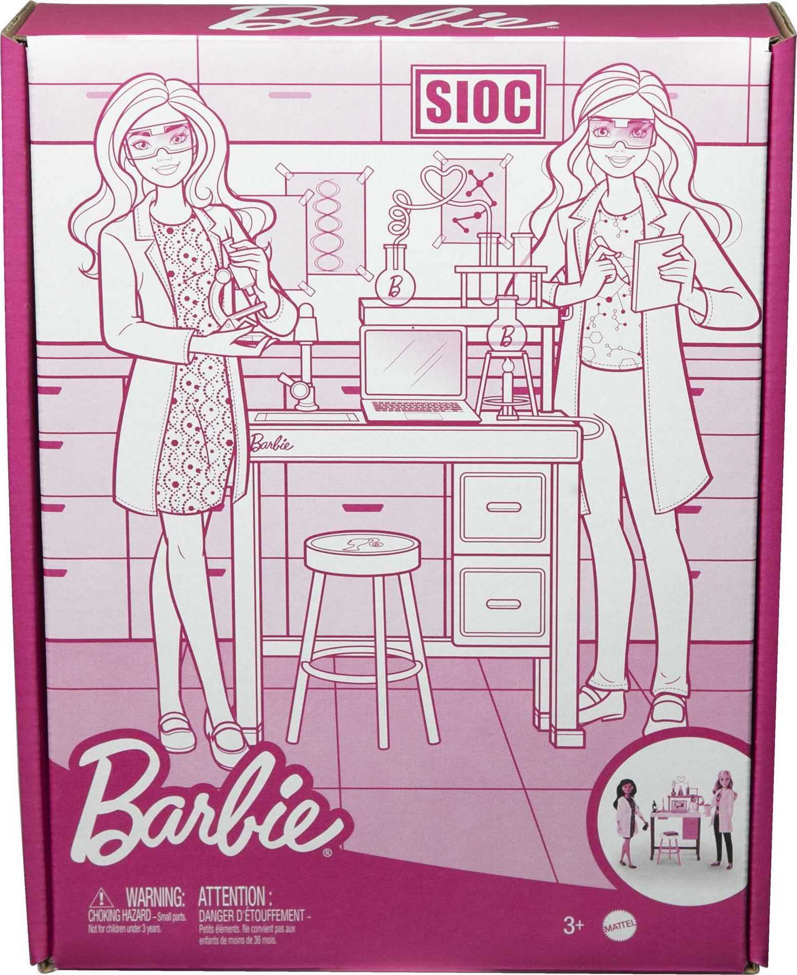 Barbie Careers Science Lab Playset with 2 Scientist Dolls and 10+ Accessories 6