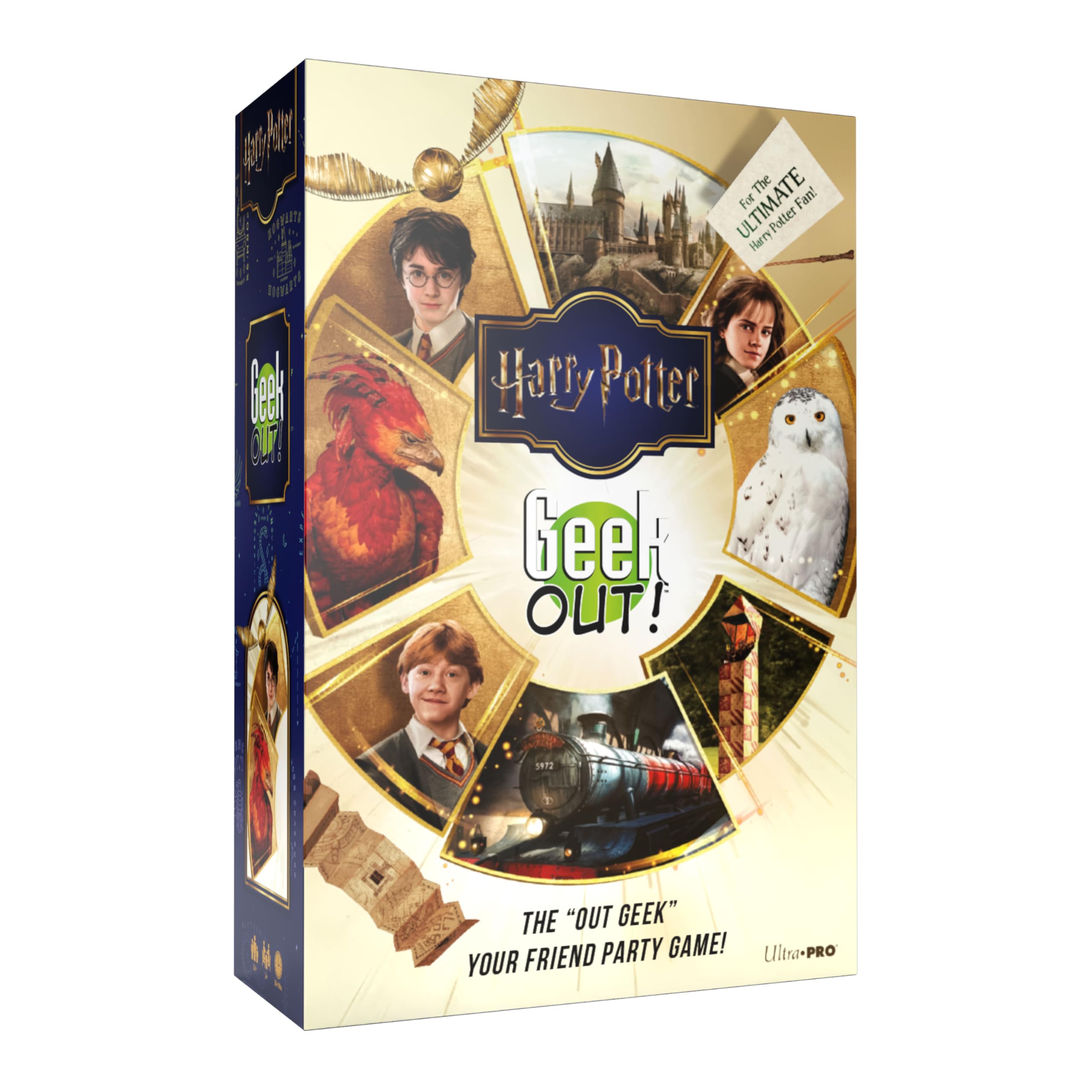 USAopoly Geek Out: Harry Potter Edition Trivia Party Board Game for 2+ Players